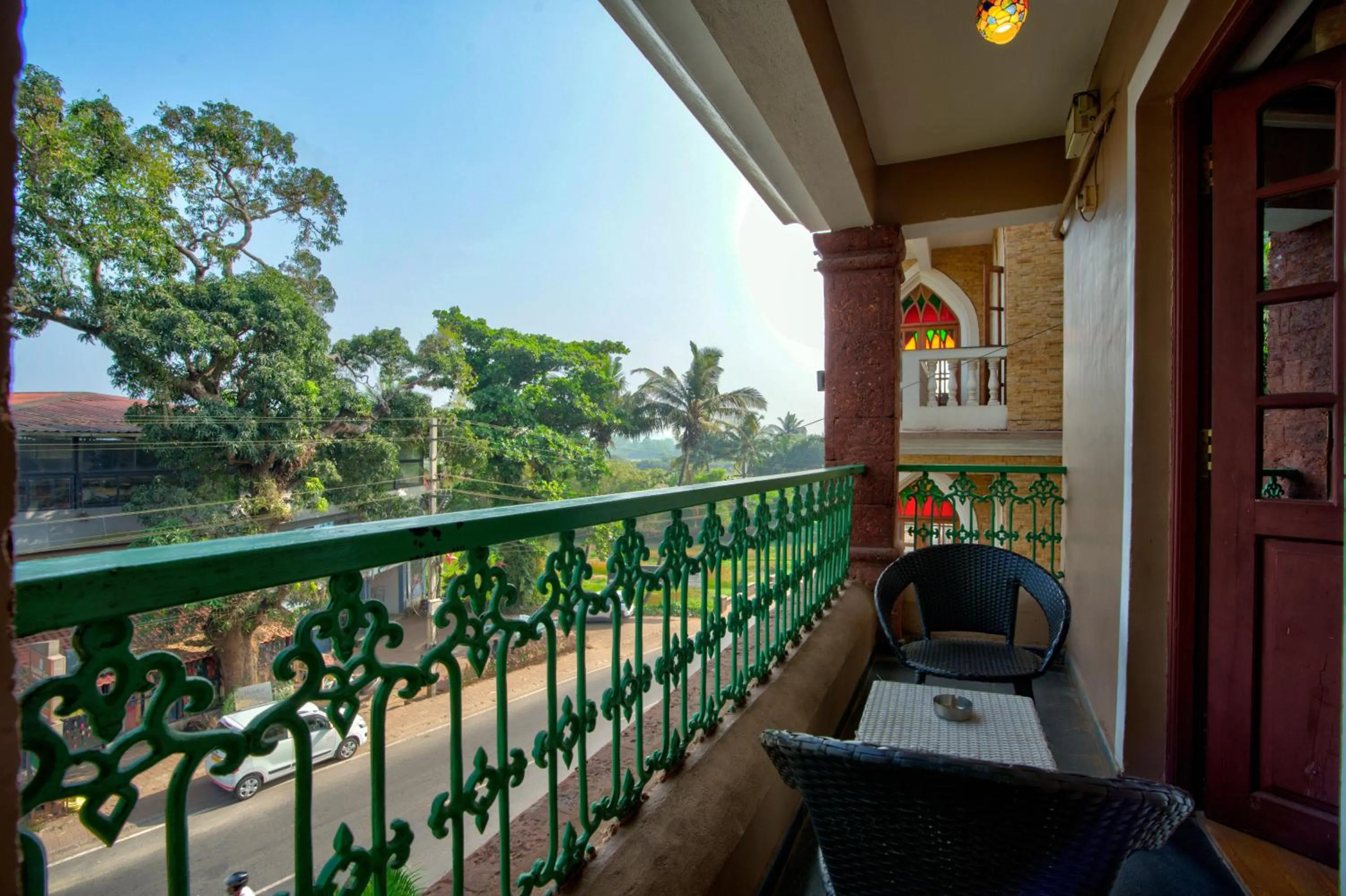 Balcony/Terrace in Resort Martins Siesta , A Portuguese Heritage Resort in Calangute