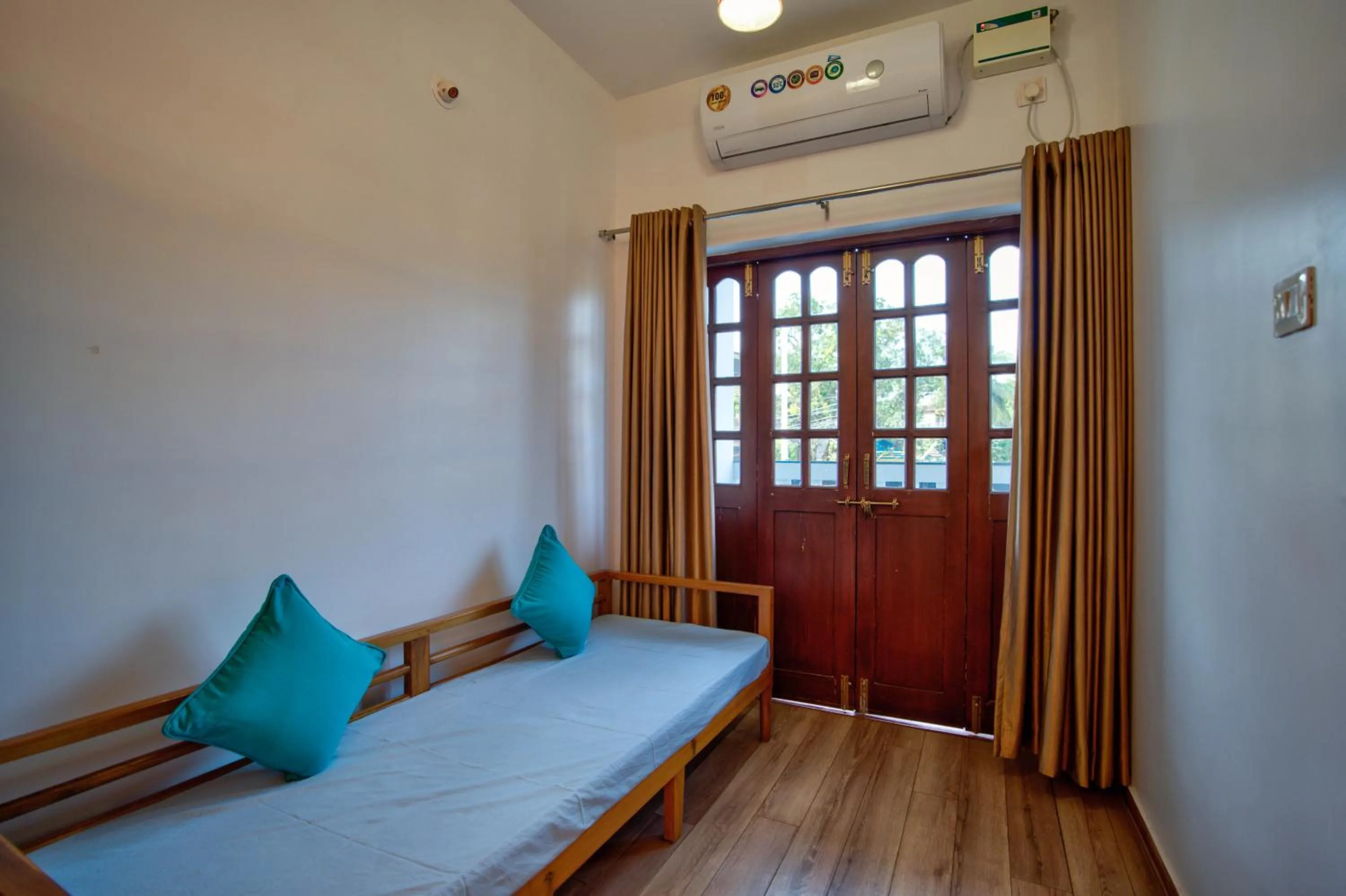 Seating area, Bed in Resort Martins Siesta , A Portuguese Heritage Resort in Calangute