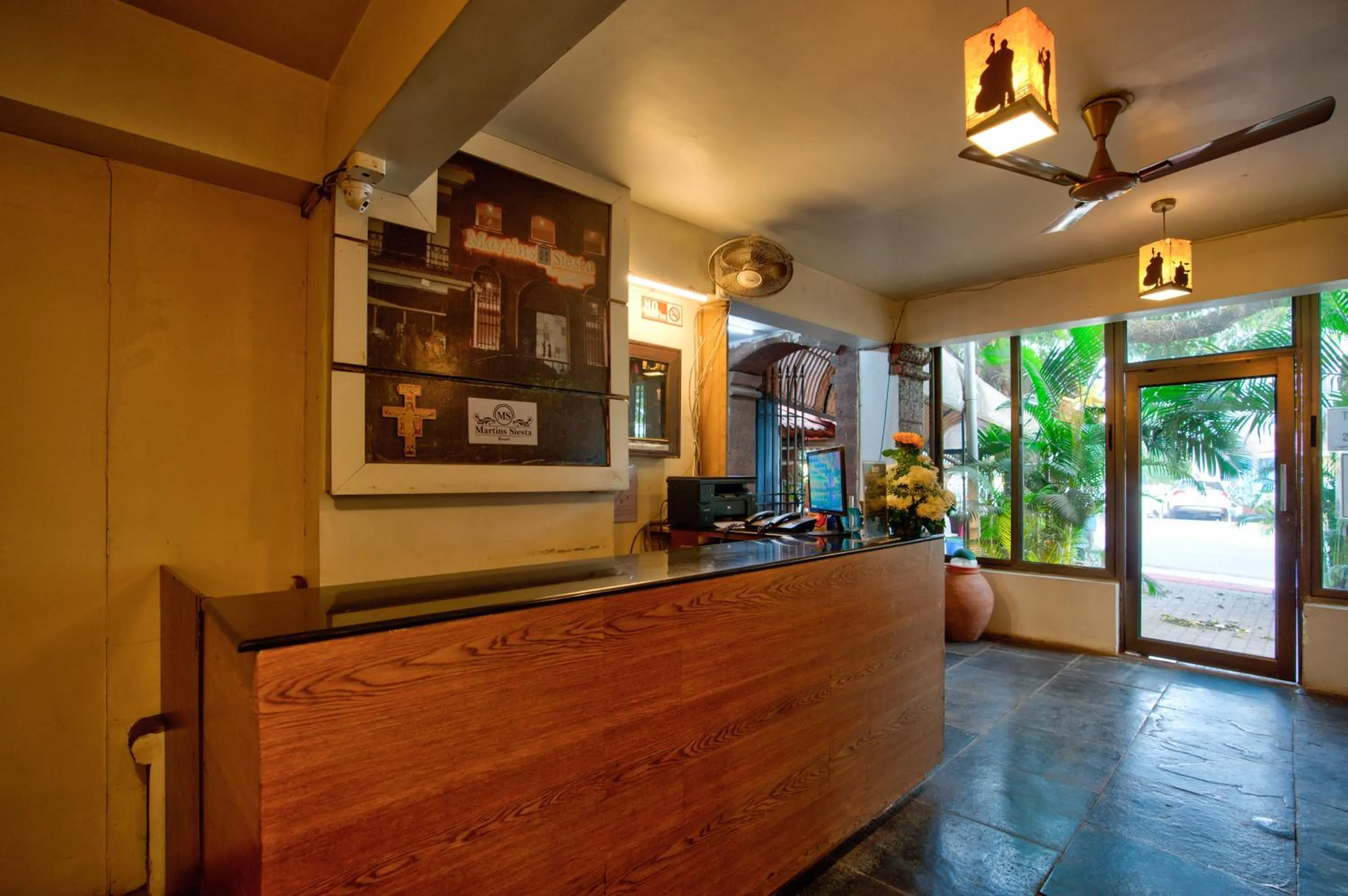 Lobby or reception in Resort Martins Siesta , A Portuguese Heritage Resort in Calangute