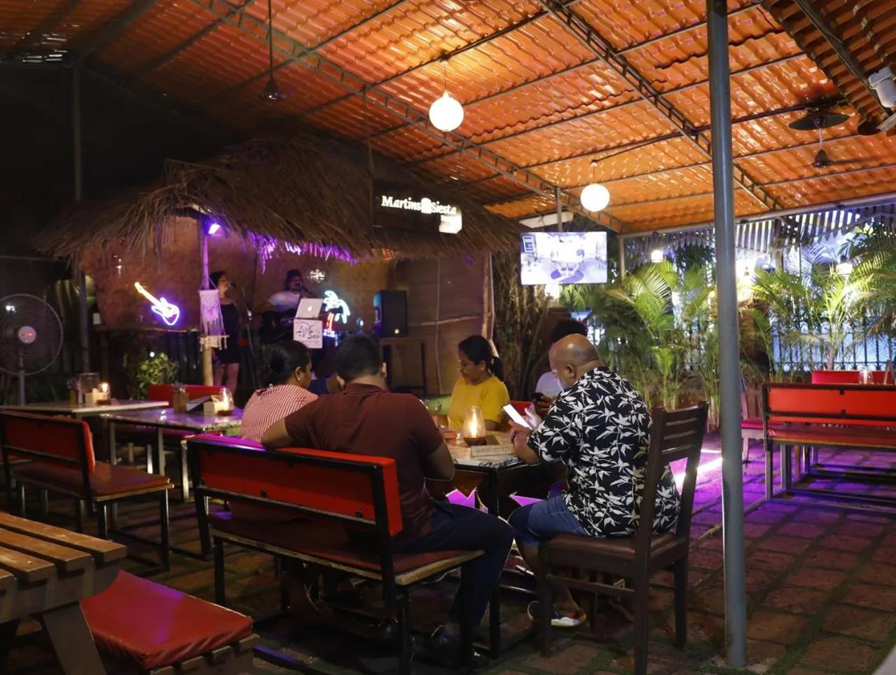 Restaurant/places to eat in Resort Martins Siesta , A Portuguese Heritage Resort in Calangute