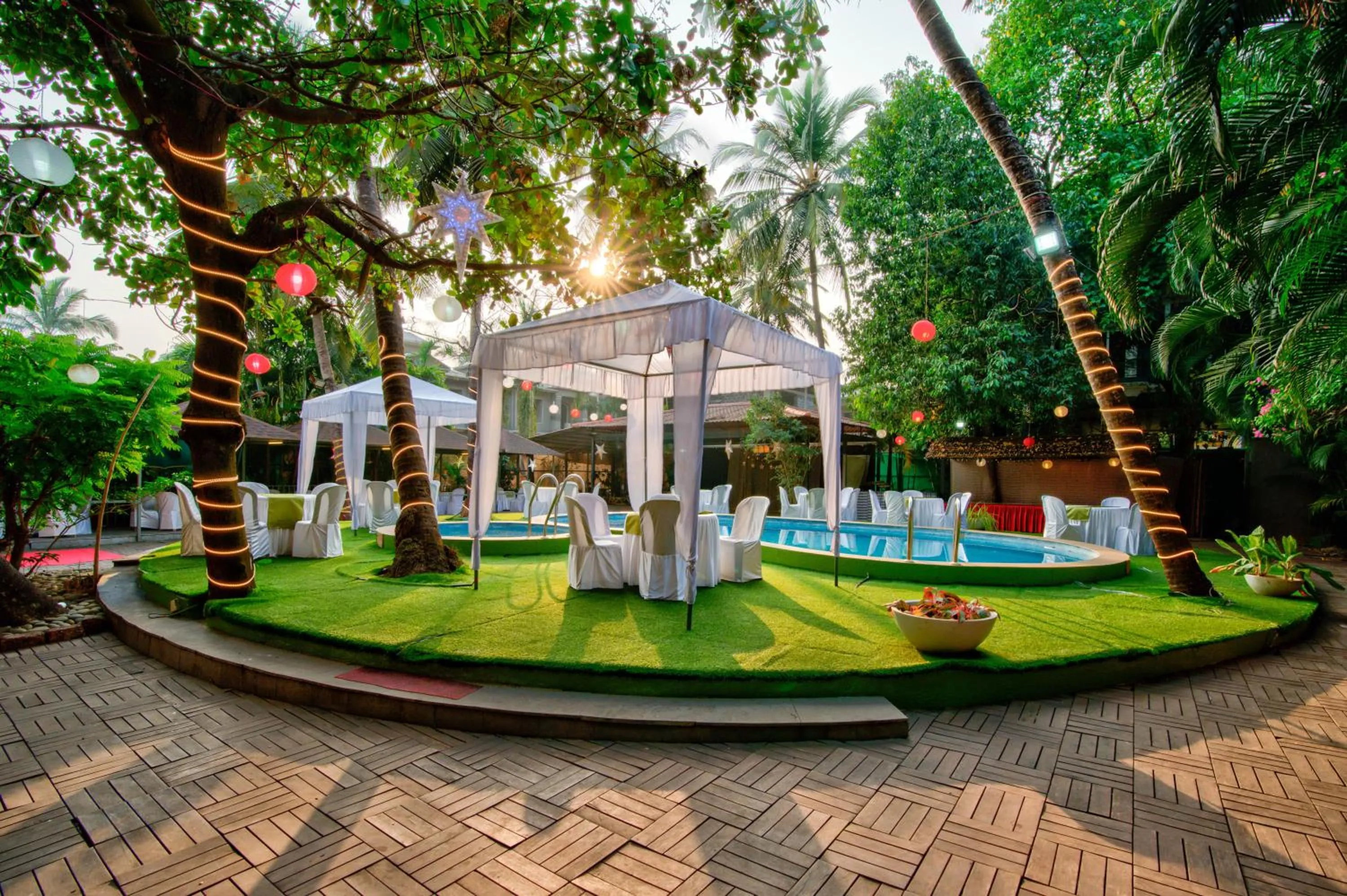 Natural landscape in Resort Martins Siesta , A Portuguese Heritage Resort in Calangute