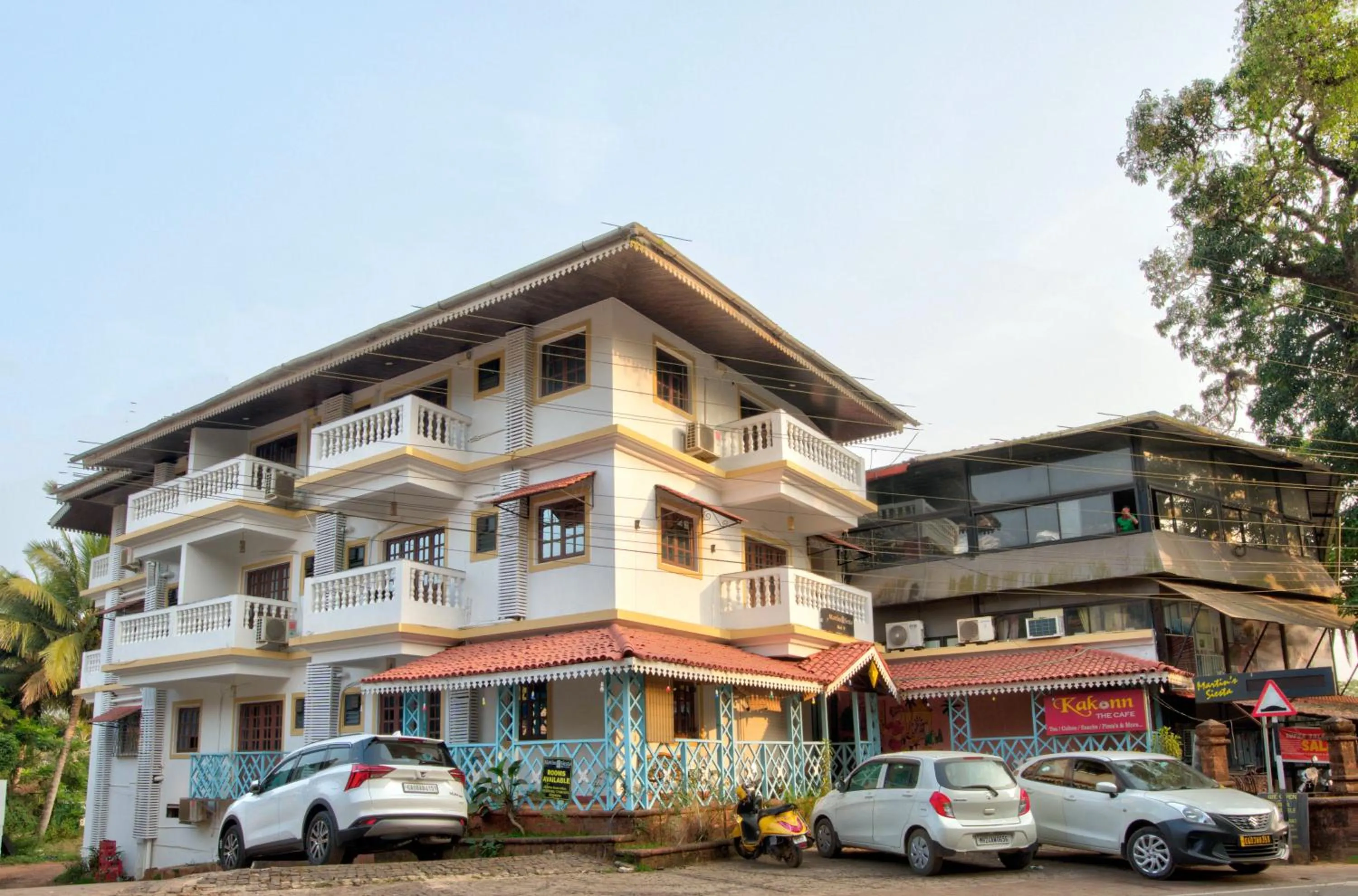 Parking in Resort Martins Siesta , A Portuguese Heritage Resort in Calangute