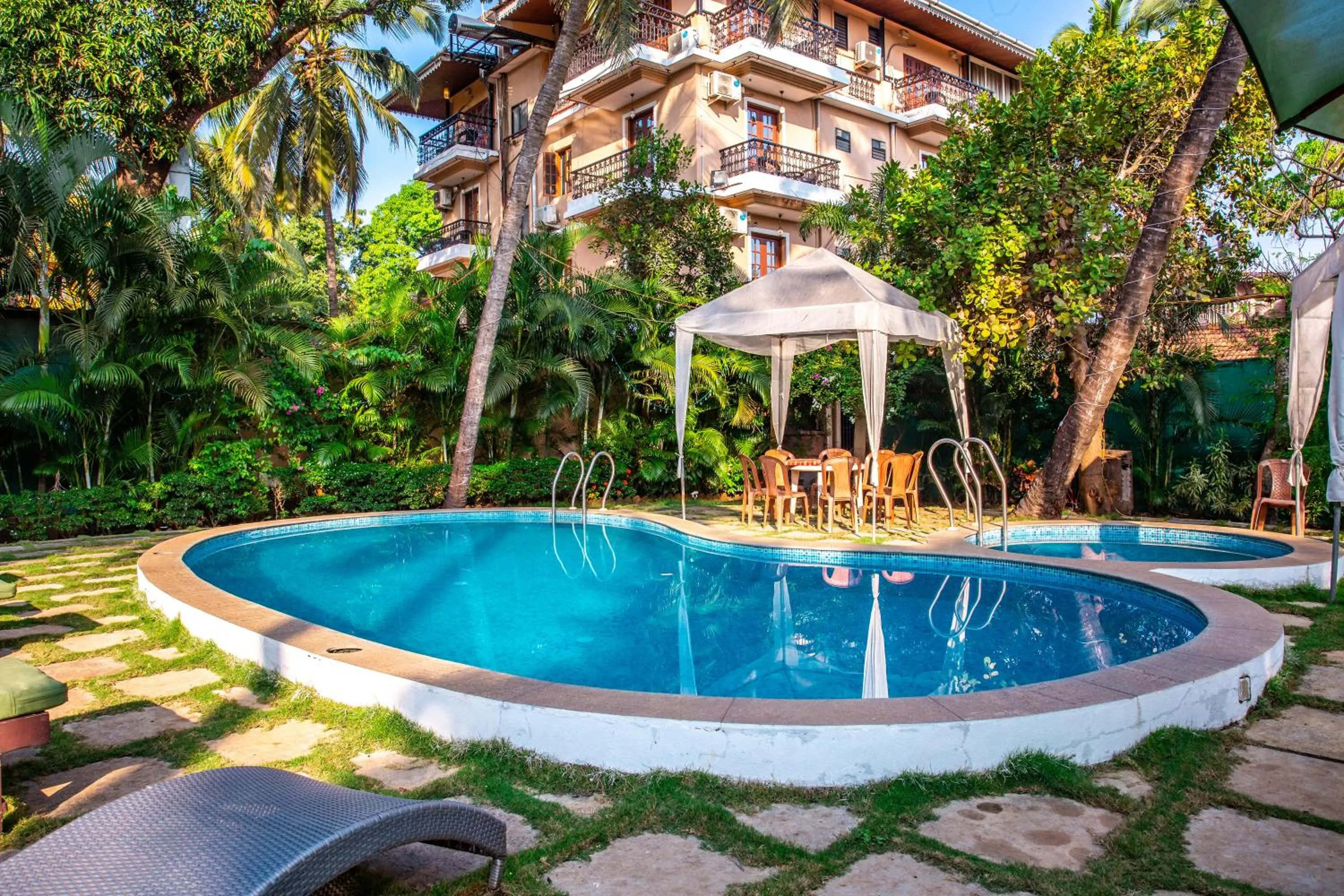 Property building in Resort Martins Siesta , A Portuguese Heritage Resort in Calangute