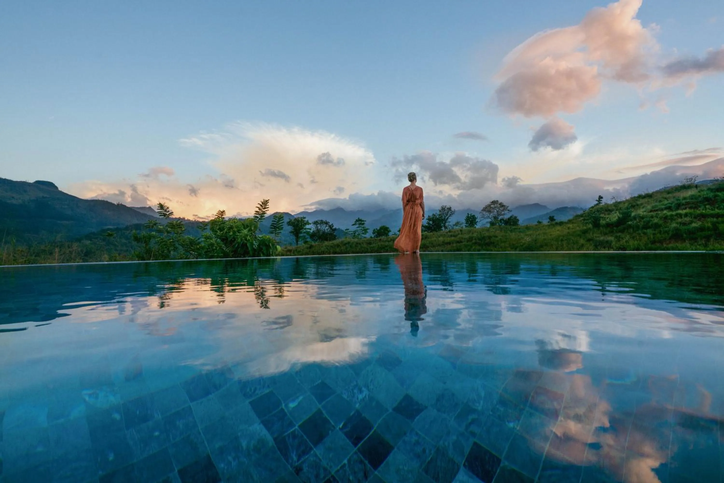 Mountain view in Santani Wellness Kandy