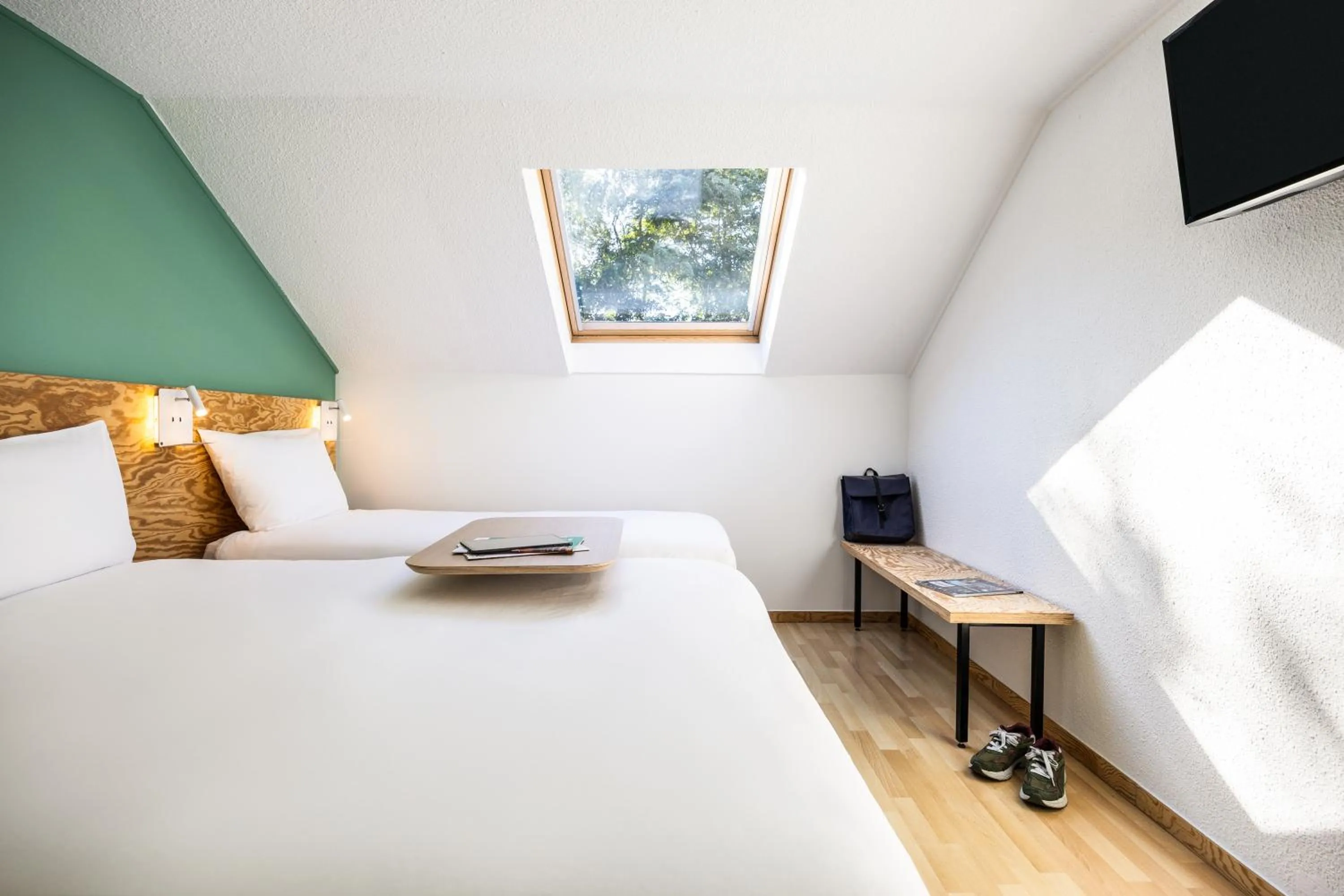 Bedroom, Bed in greet Brussels Airport Zaventem