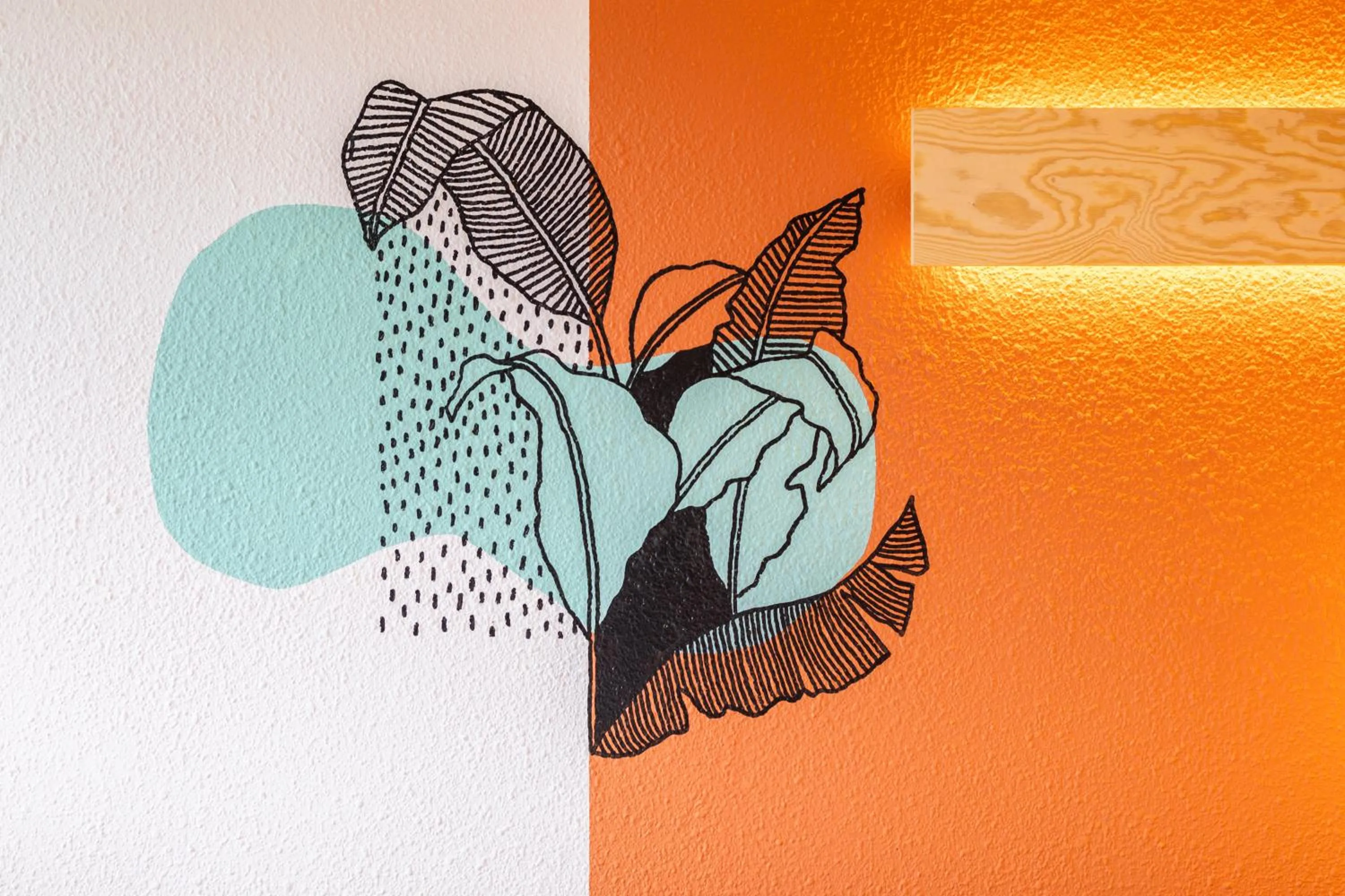 Decorative detail in greet Brussels Airport Zaventem