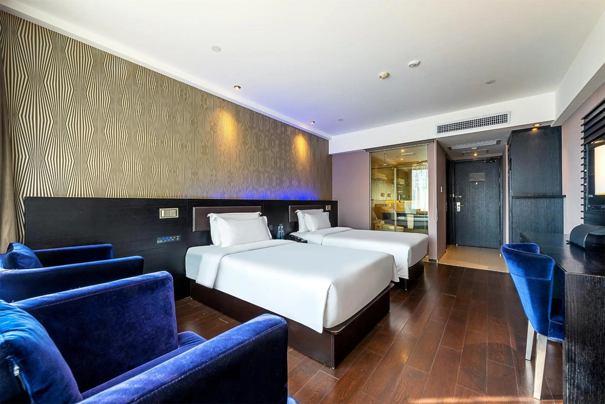 Bed in Crystal Orange Hotel Guangzhou Taojin Branch