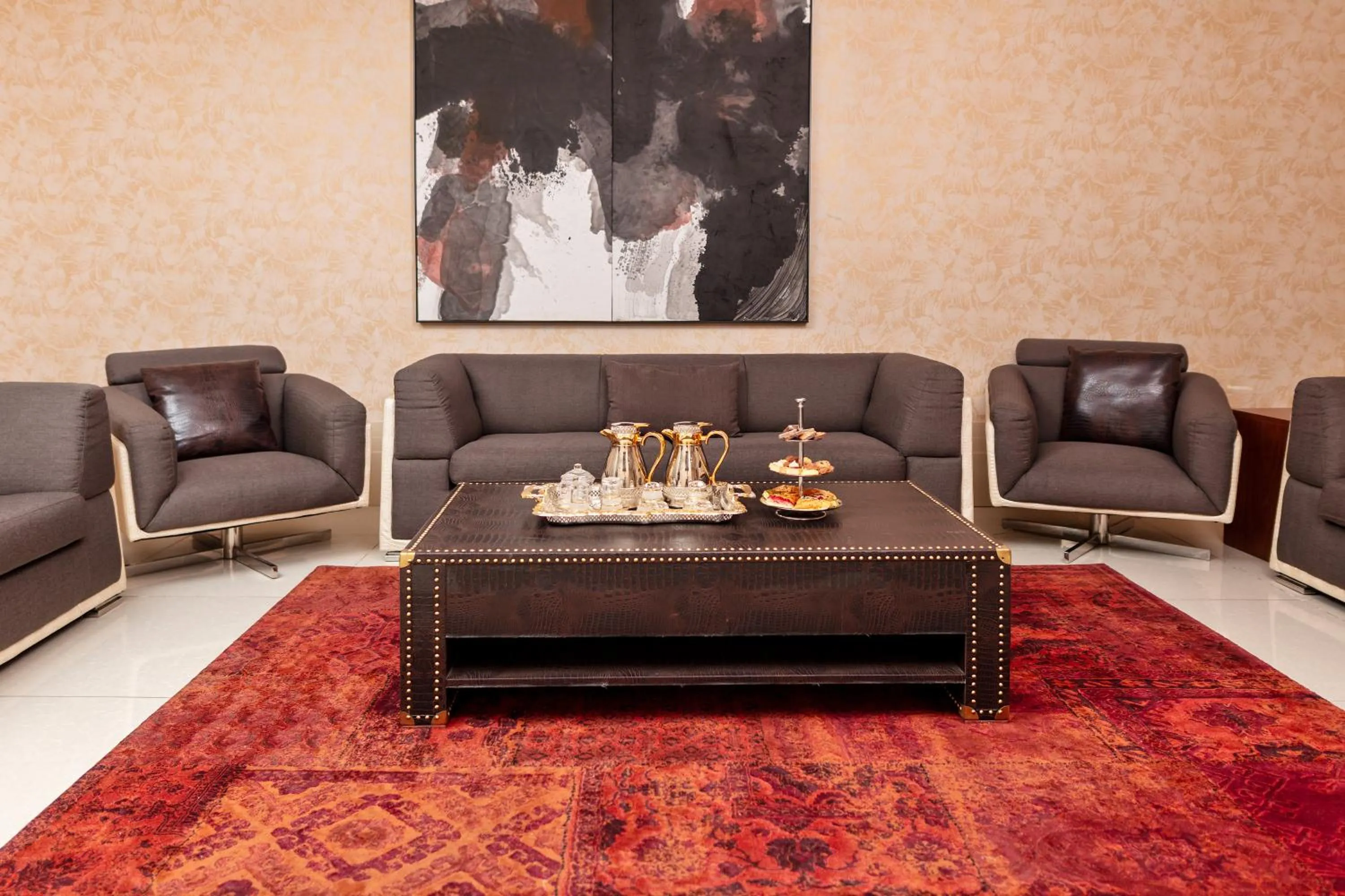 Seating area in M Hotel Makkah by Millennium