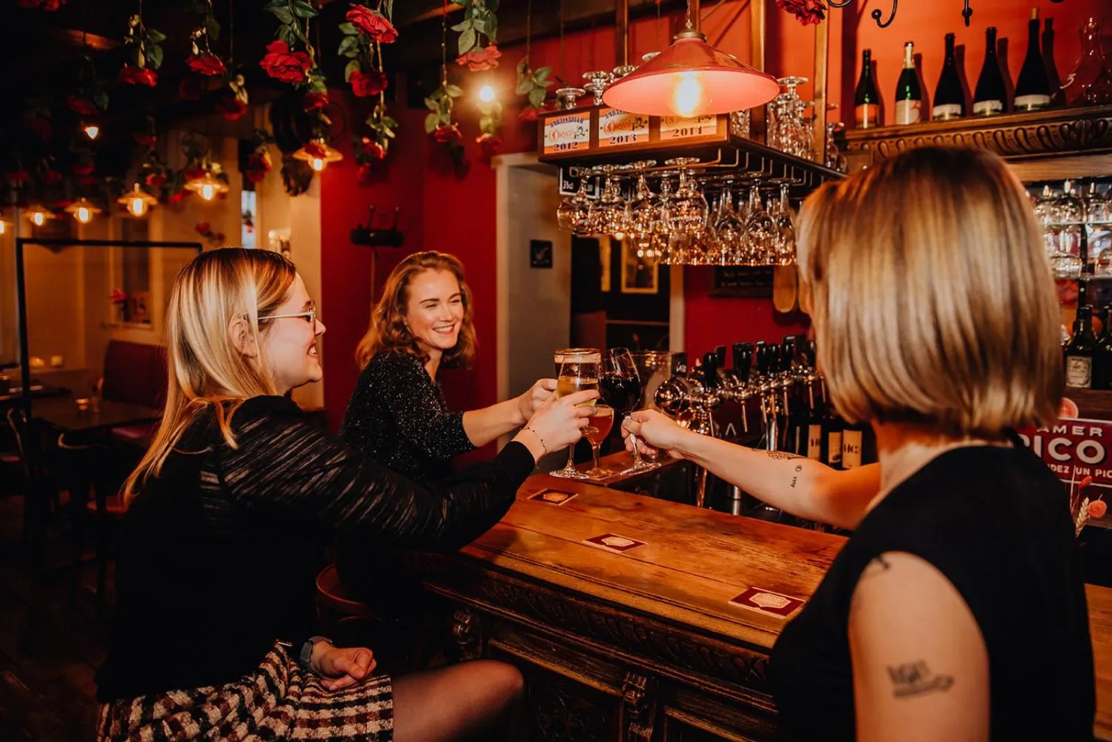 Lounge or bar in Hotel Rose Red