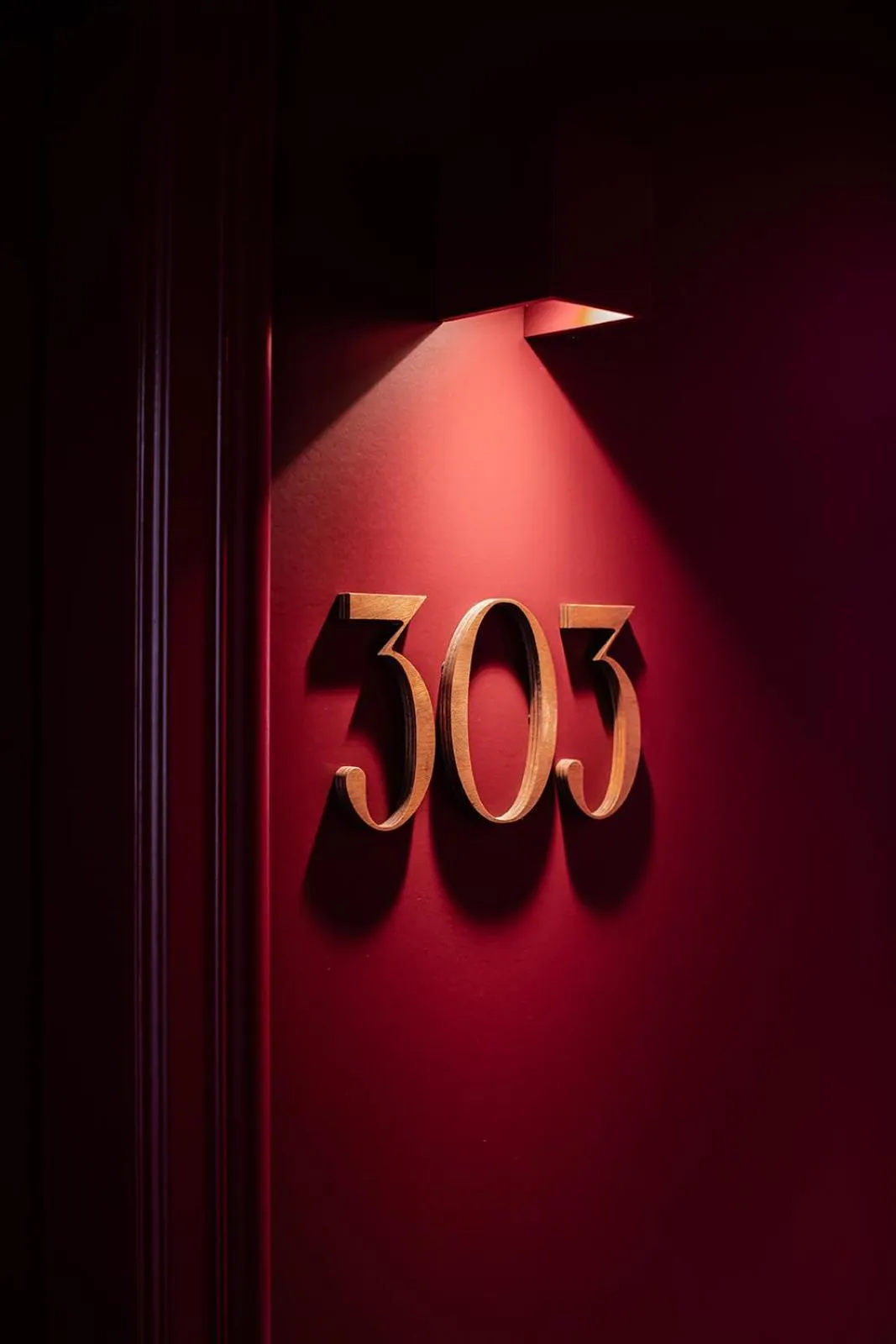 Property building in Hotel Rose Red