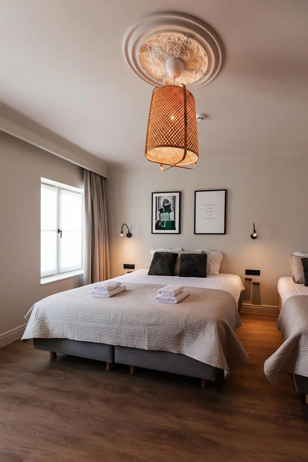 Bedroom, Bed in Hotel Rose Red