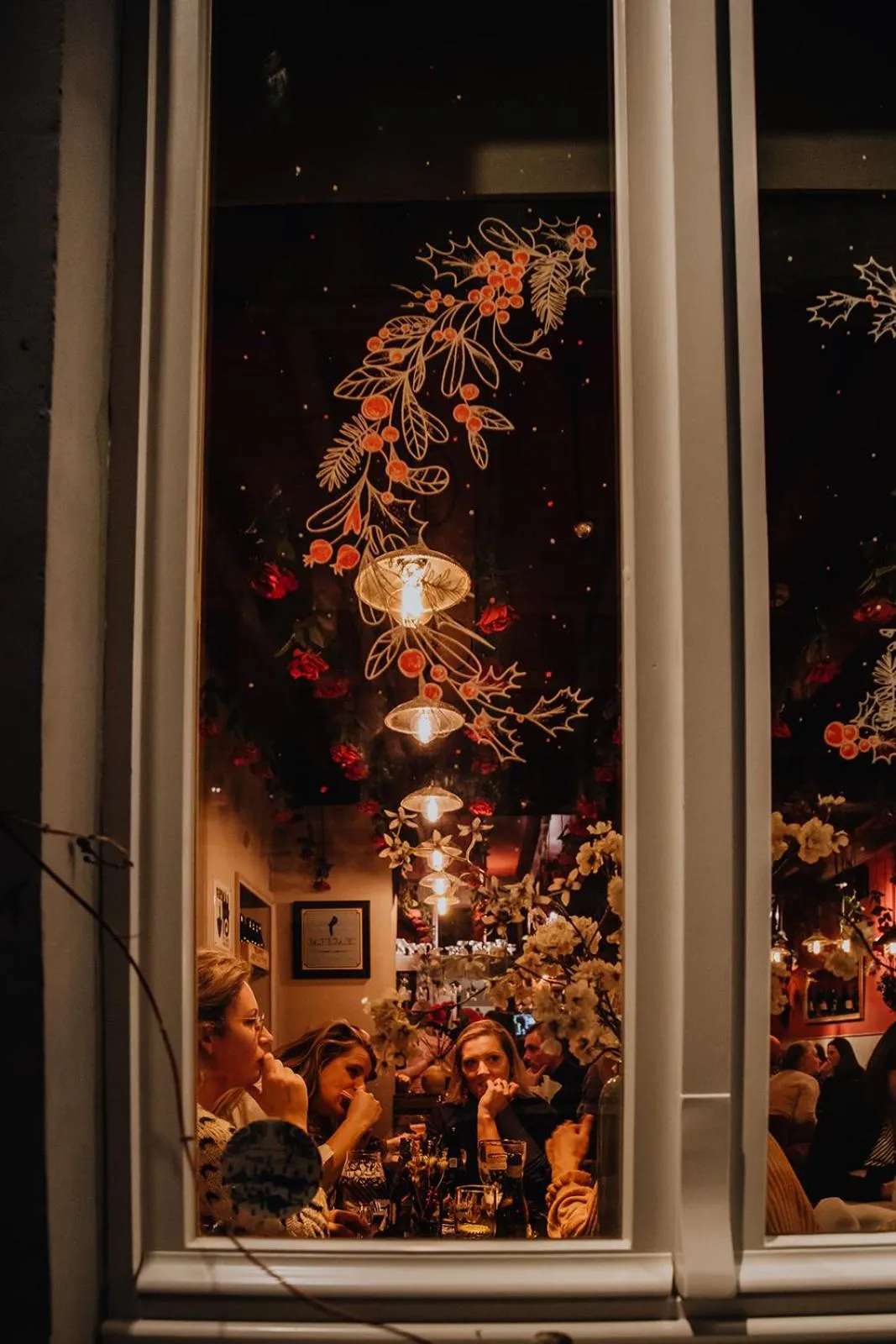 Decorative detail in Hotel Rose Red