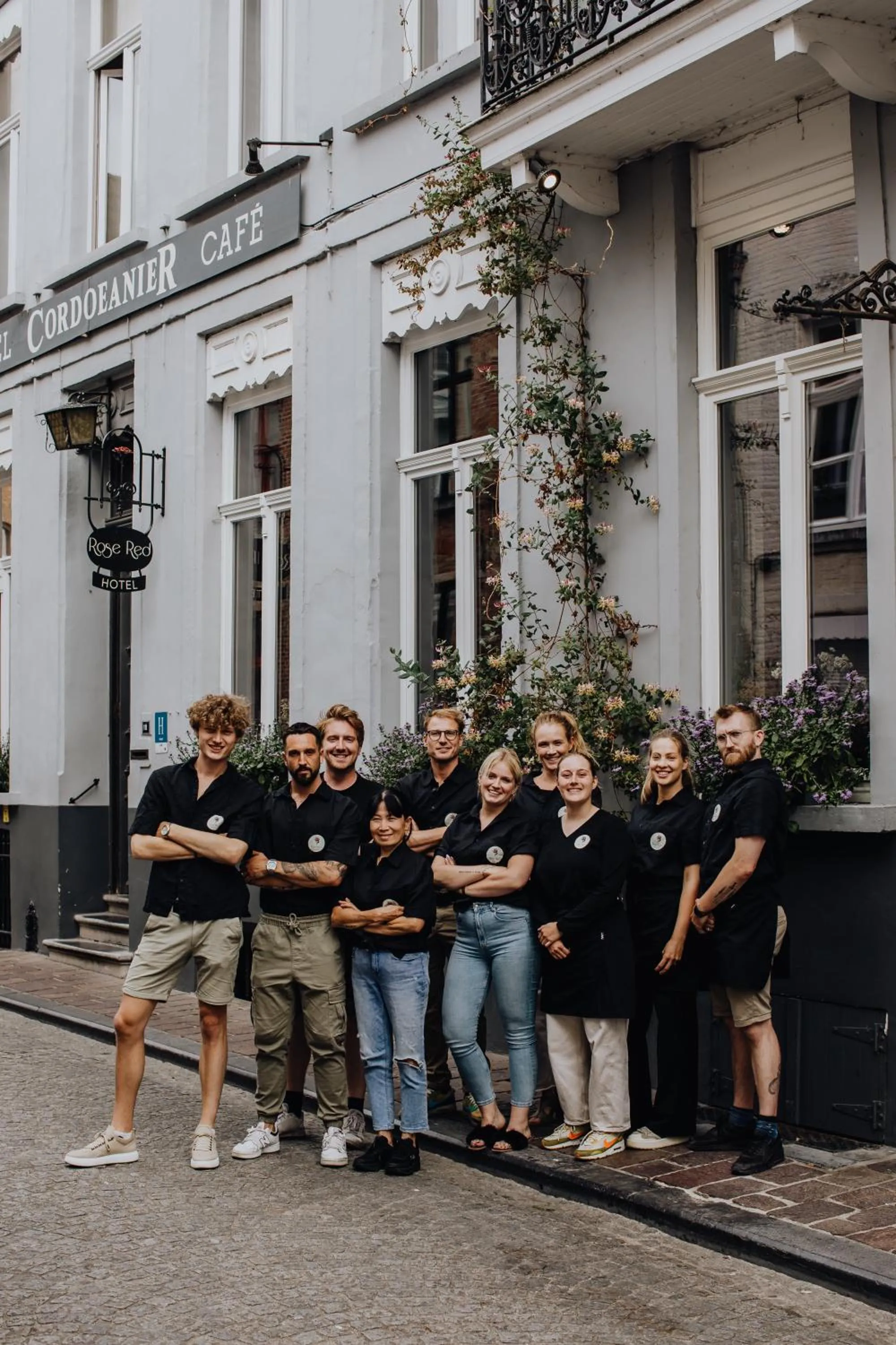 Property building in Hotel Rose Red