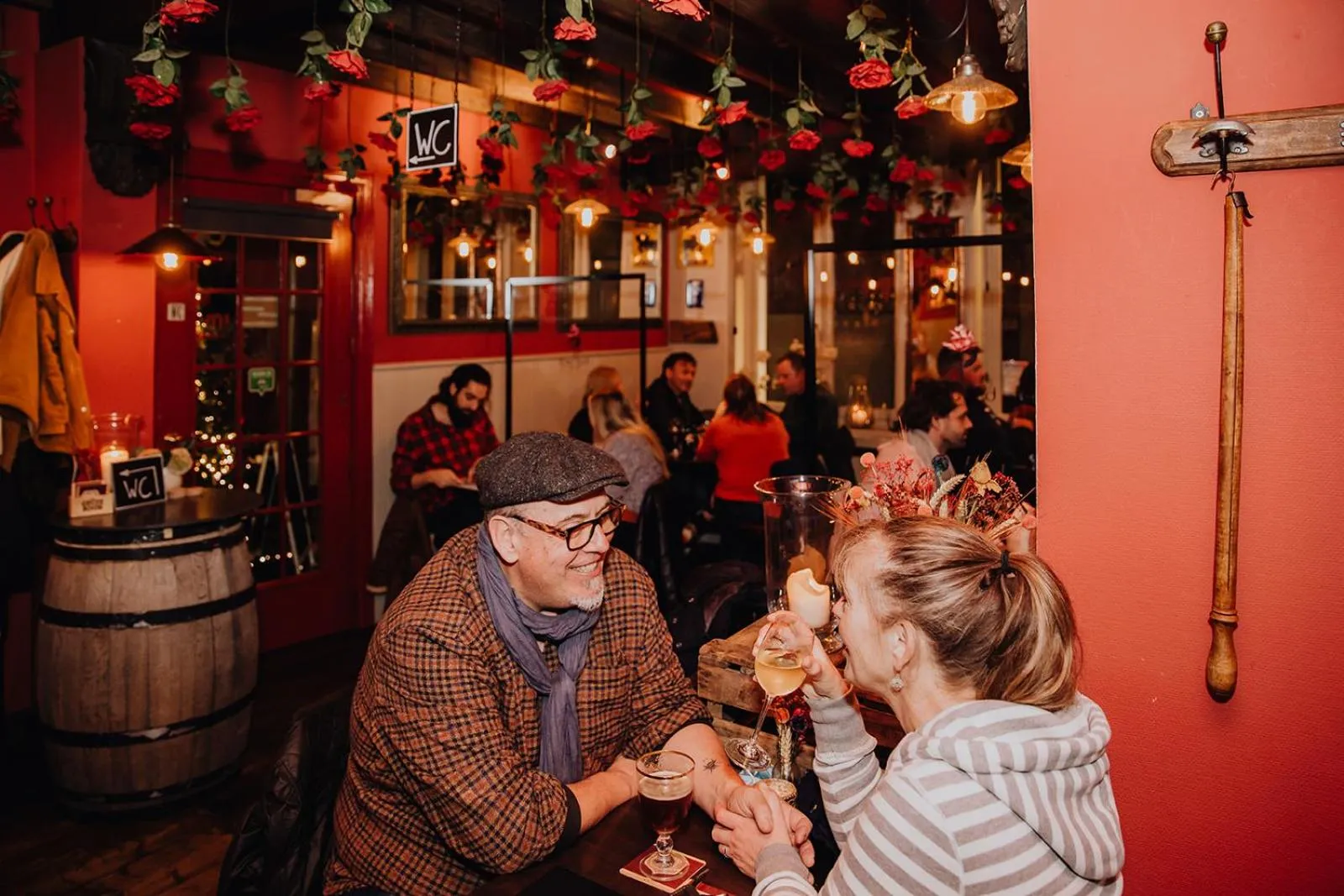 People in Hotel Rose Red