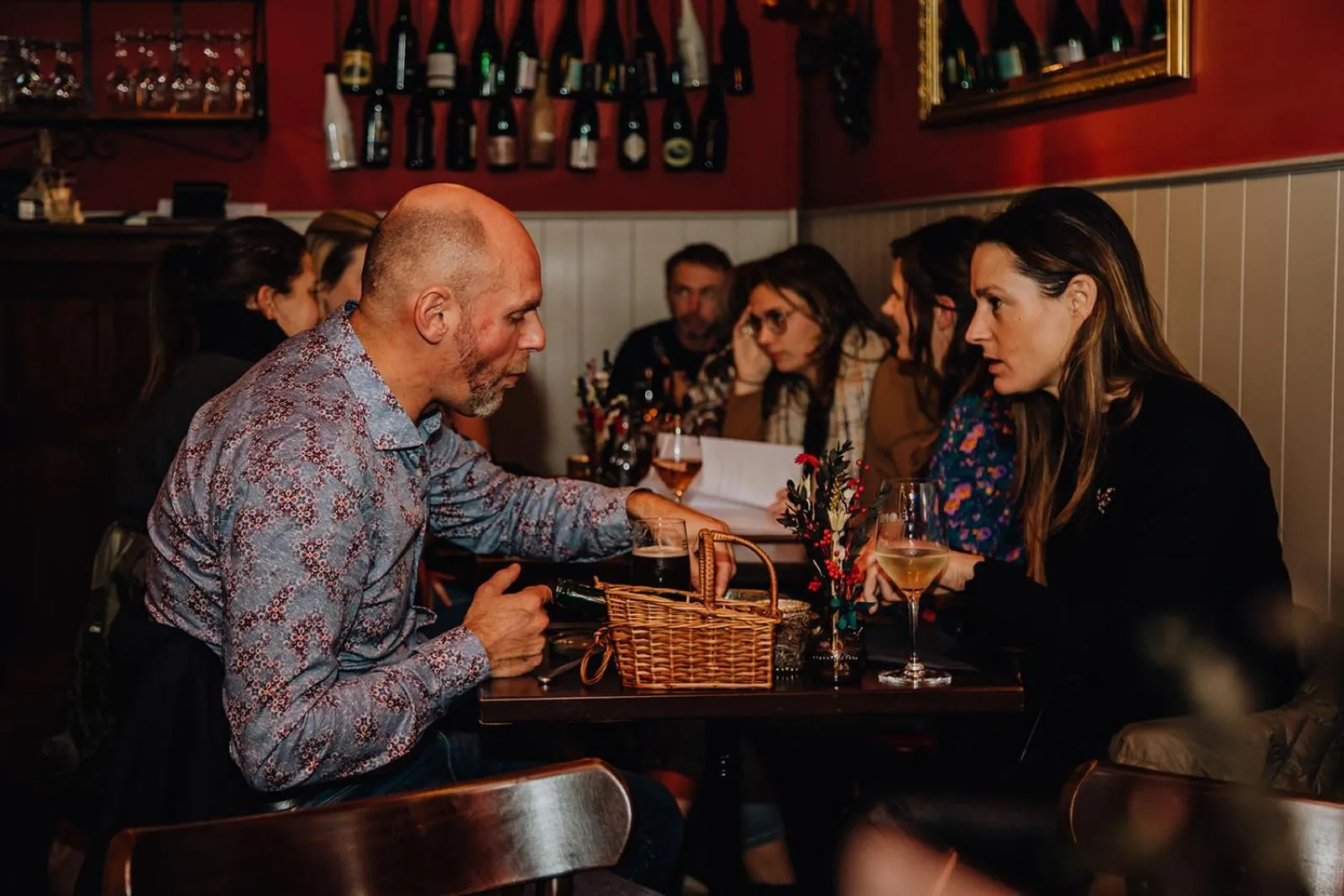 Lounge or bar in Hotel Rose Red