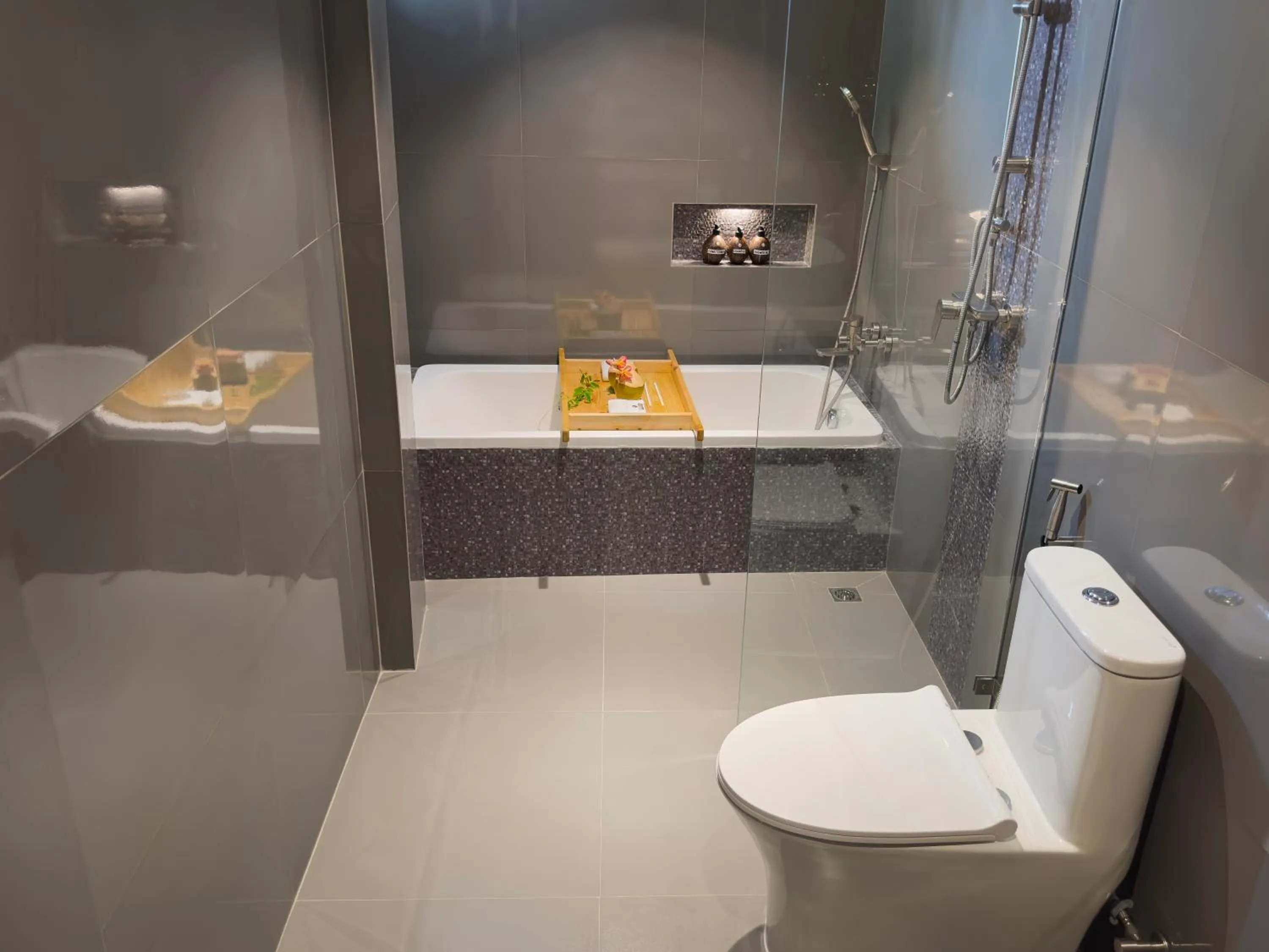 Toilet in Ithaa Inn Kamadhoo