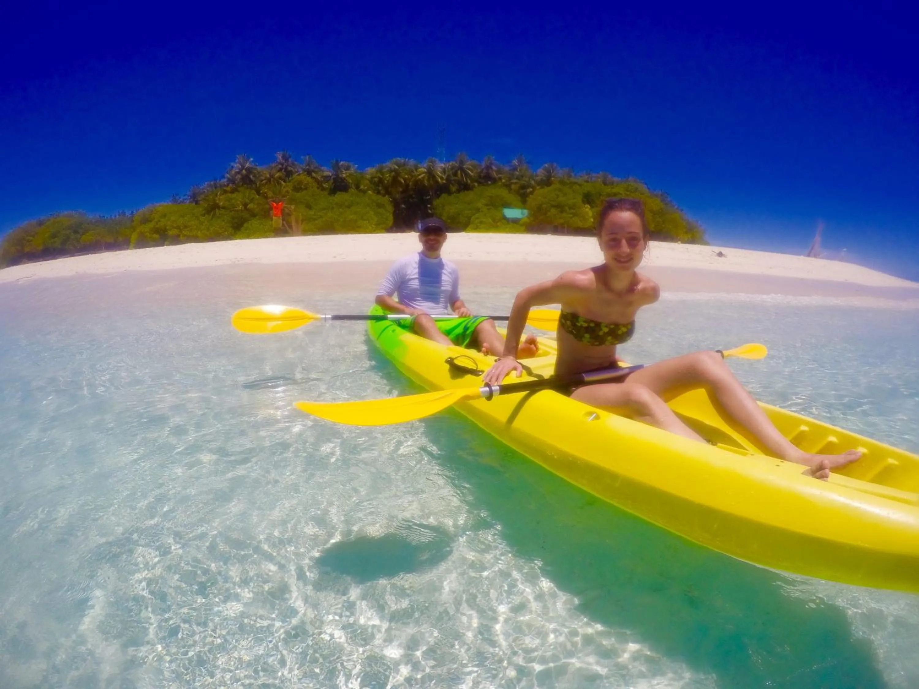 Canoeing in Ithaa Inn Kamadhoo