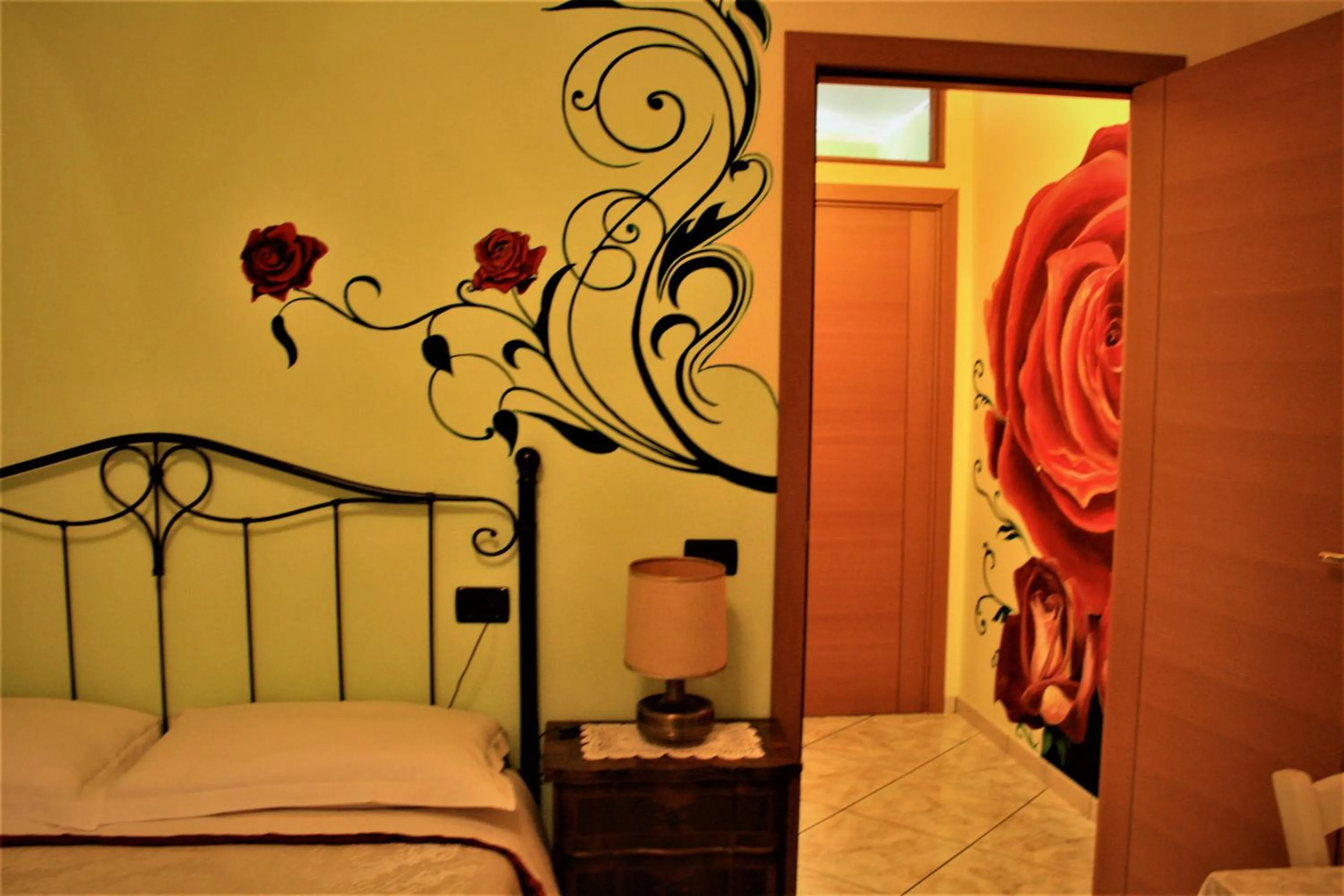 Bed in B&B Villa Ciccone