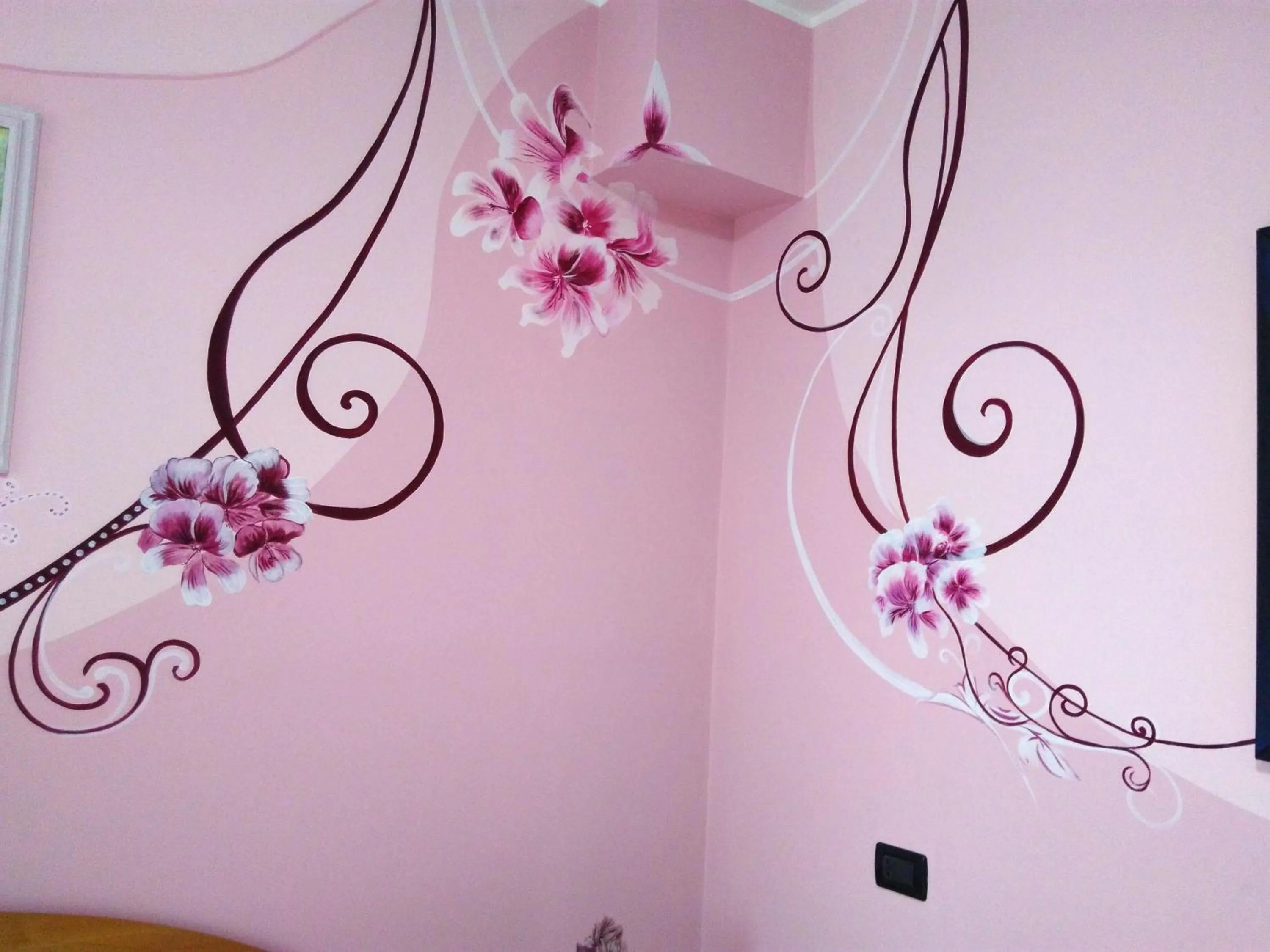 Decorative detail in B&B Villa Ciccone