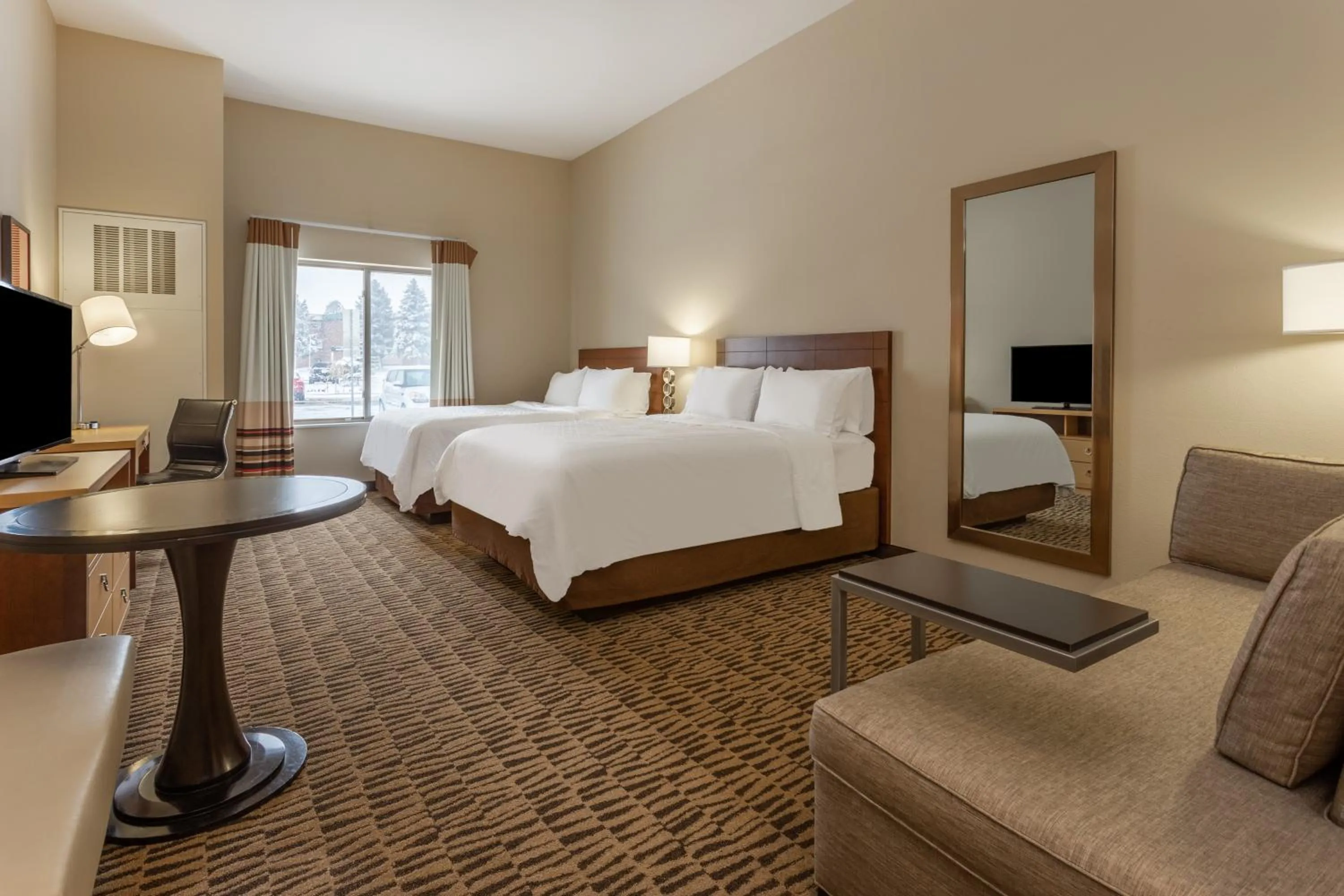 Bed in Candlewood Suites Fargo South-Medical Center by IHG
