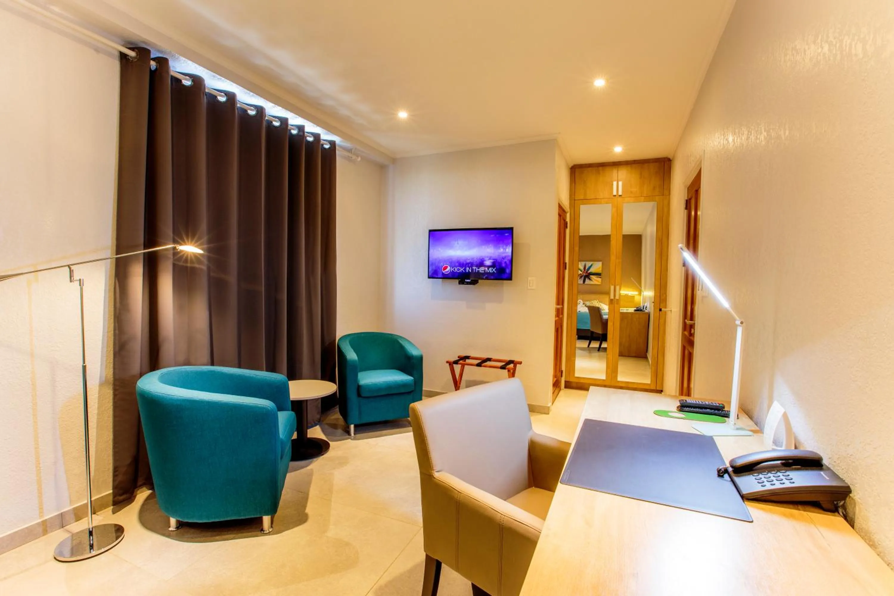 Photo of the whole room in Q-Inn Boutique Hotel