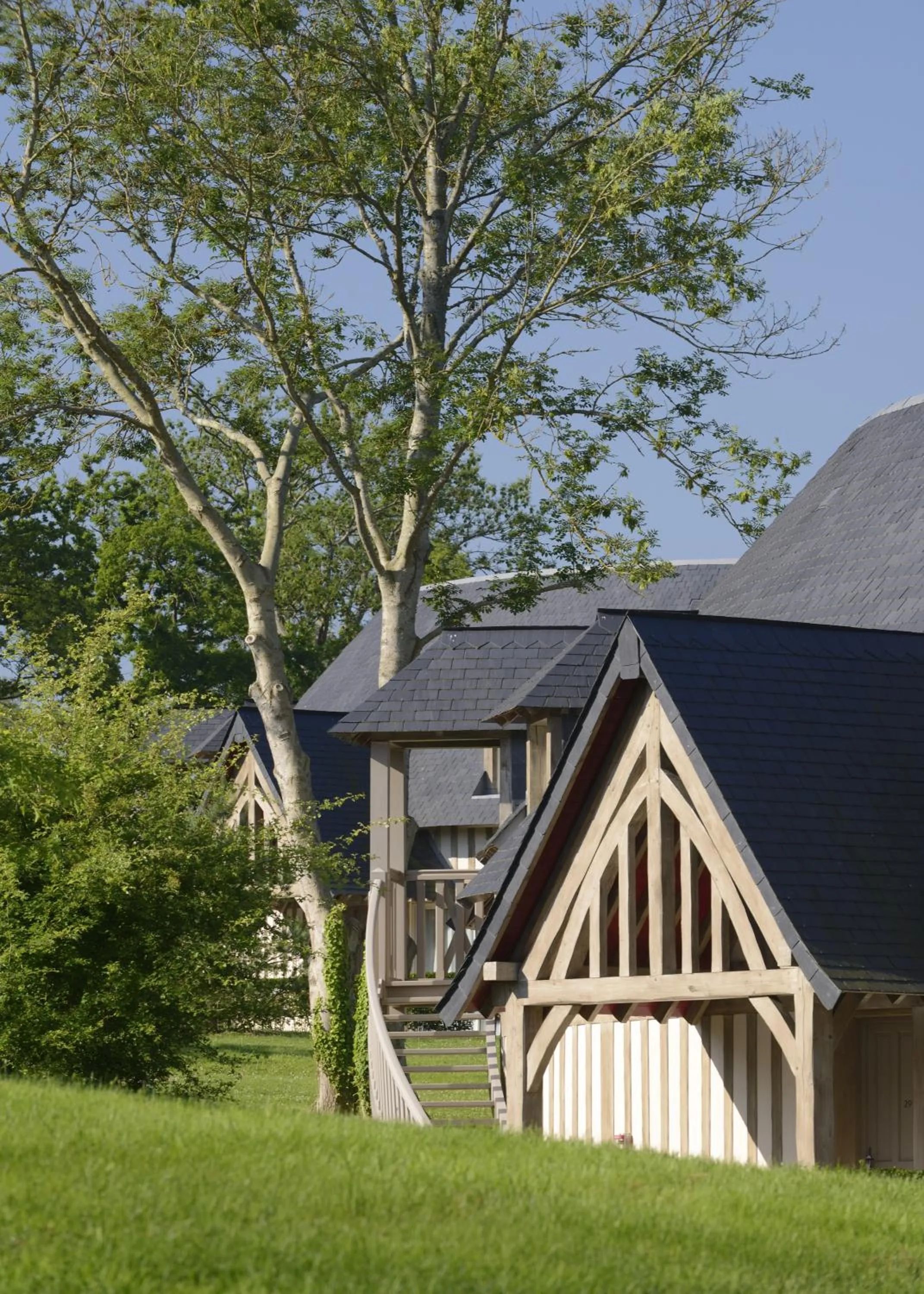 Facade/entrance in Les Manoirs de Tourgéville