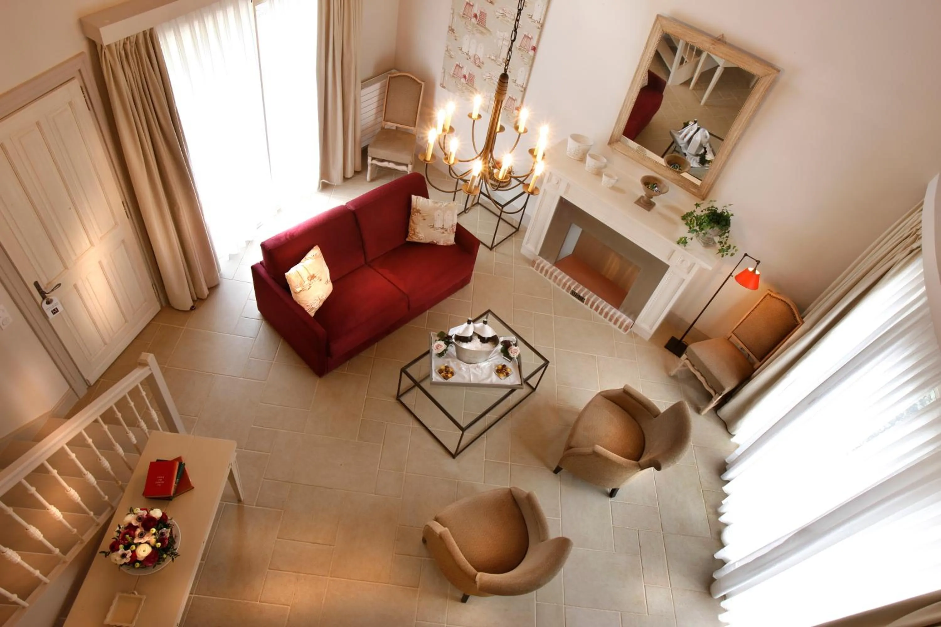Living room in Les Manoirs de Tourgéville
