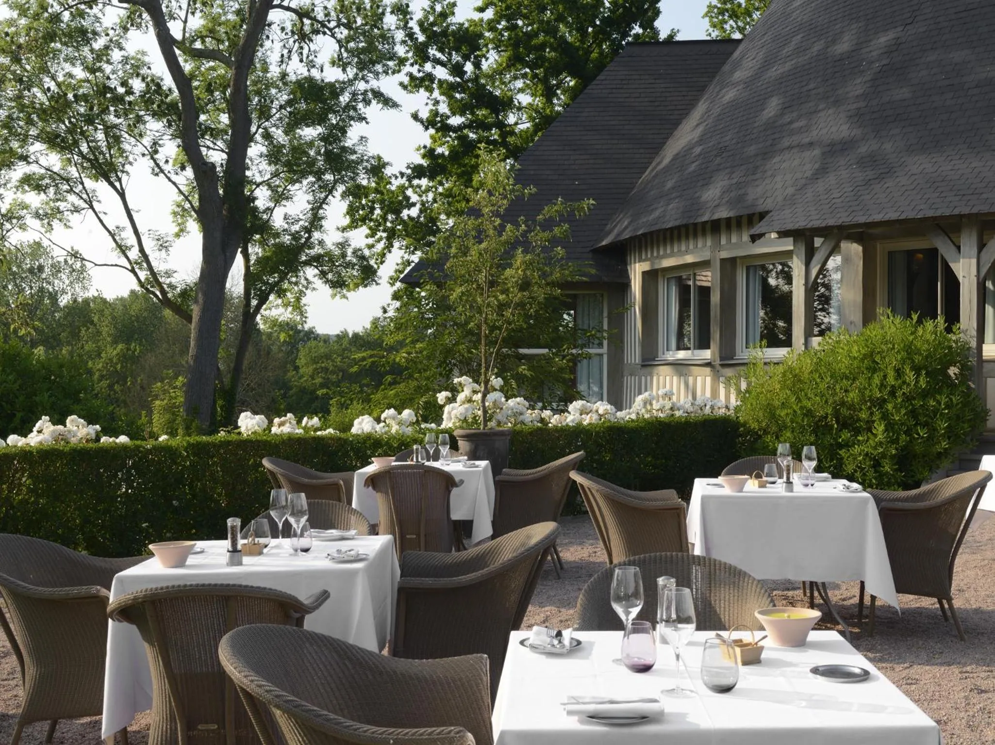 Restaurant/places to eat in Les Manoirs de Tourgéville