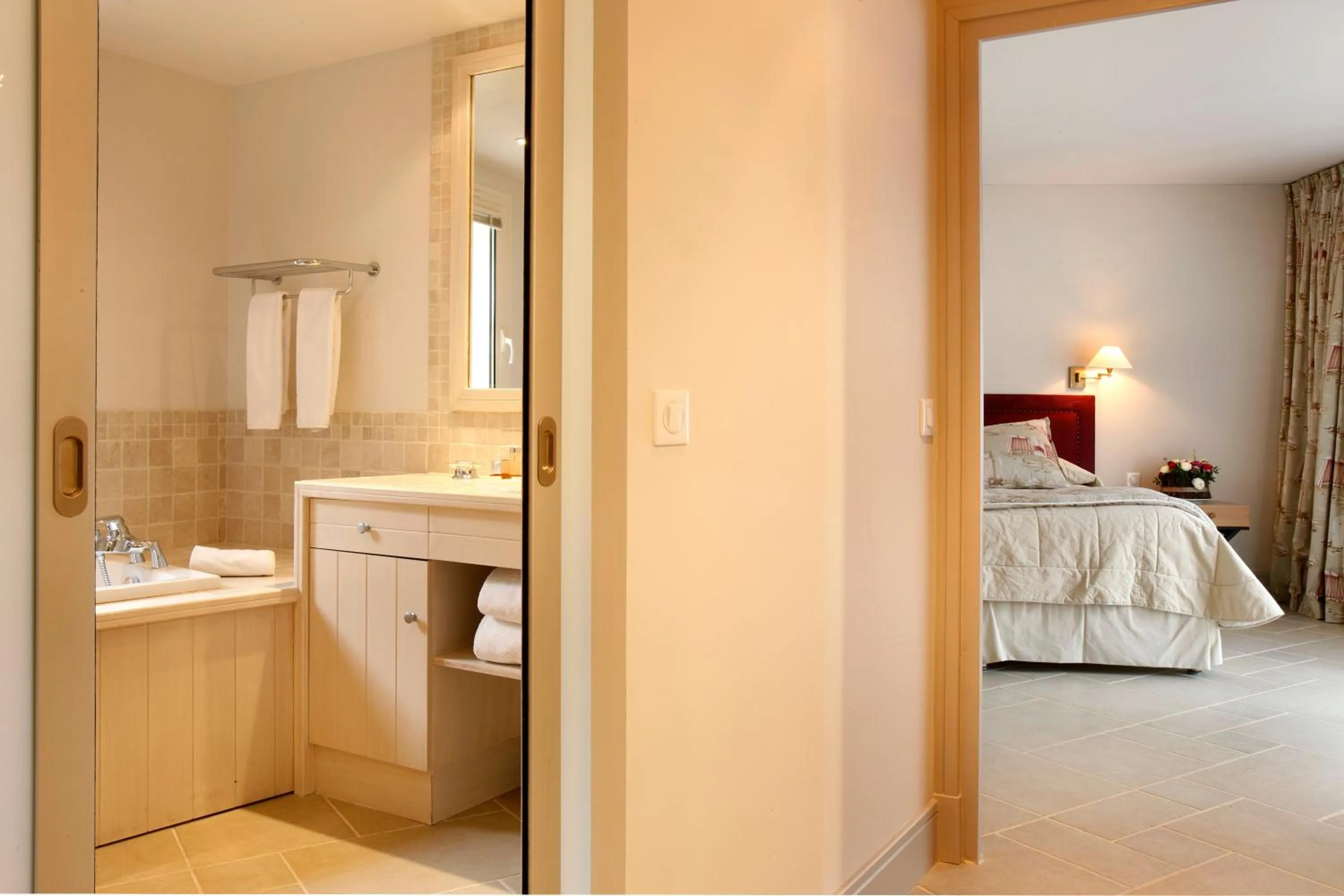 Bed in Les Manoirs de Tourgéville