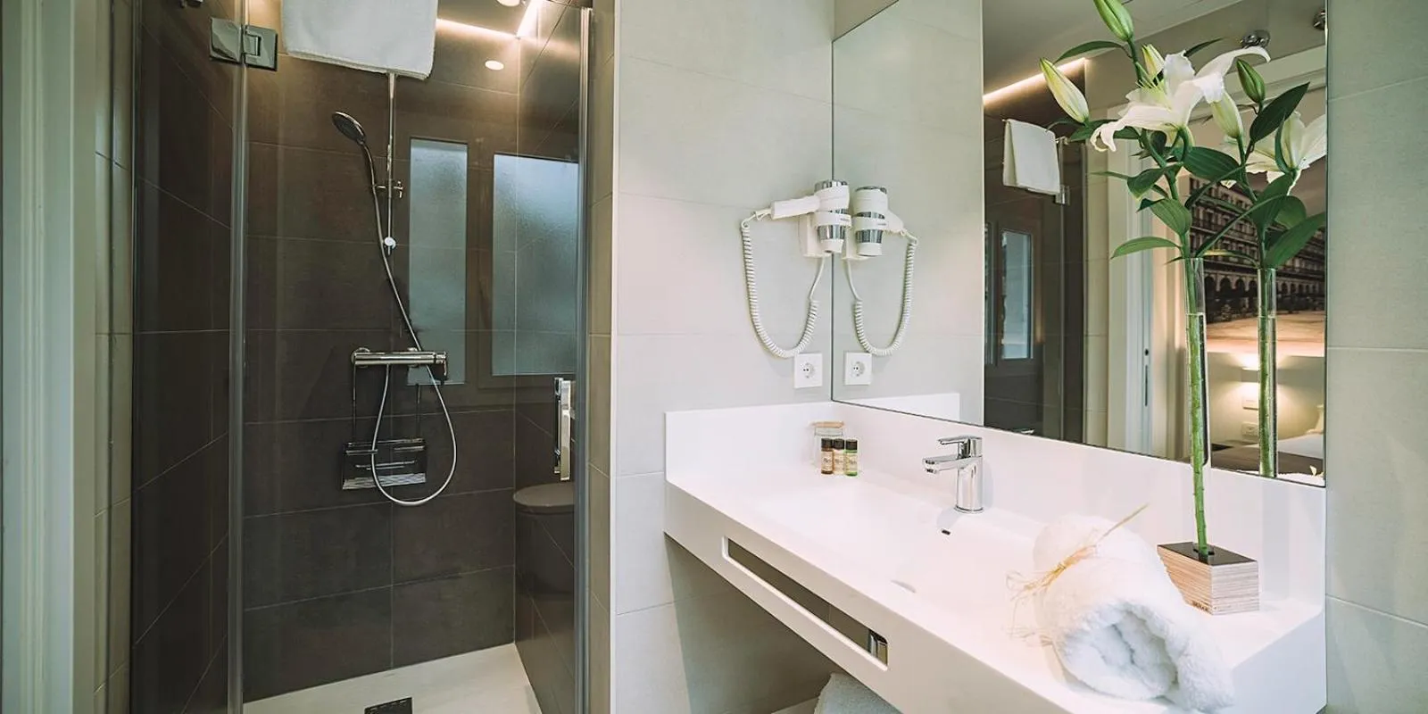 Shower in Pension Txingurri