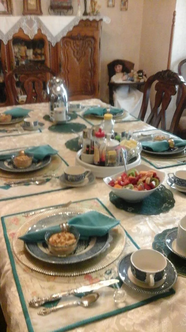 Breakfast in The Silk Pincushion