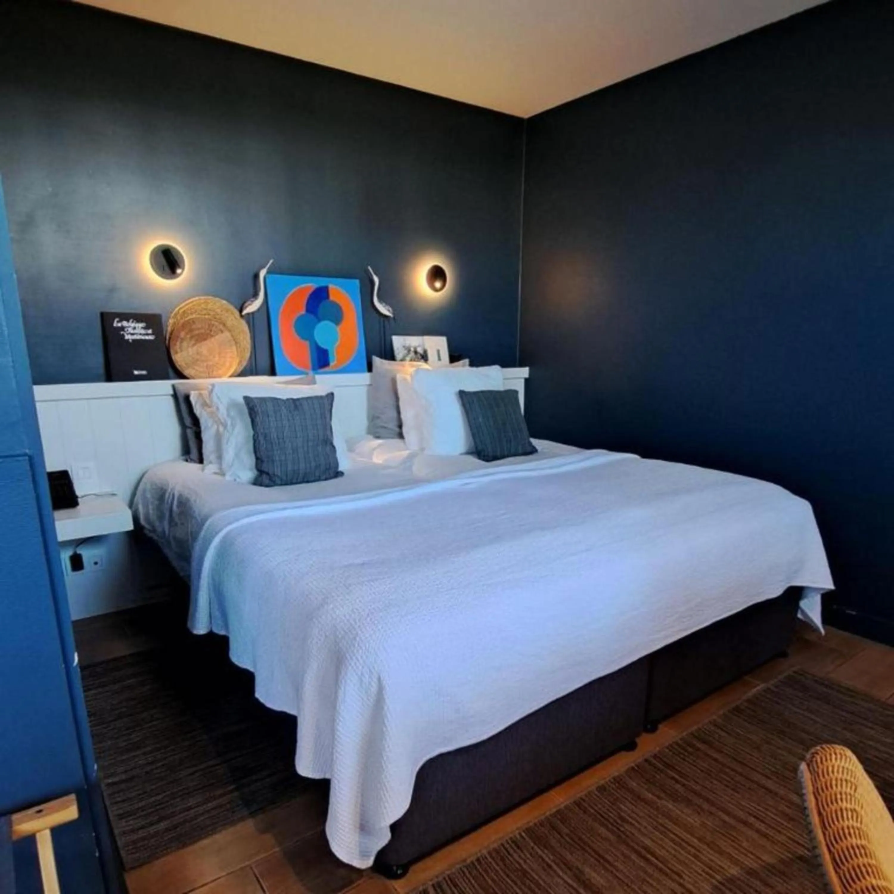 Bed in Hotel Montanus