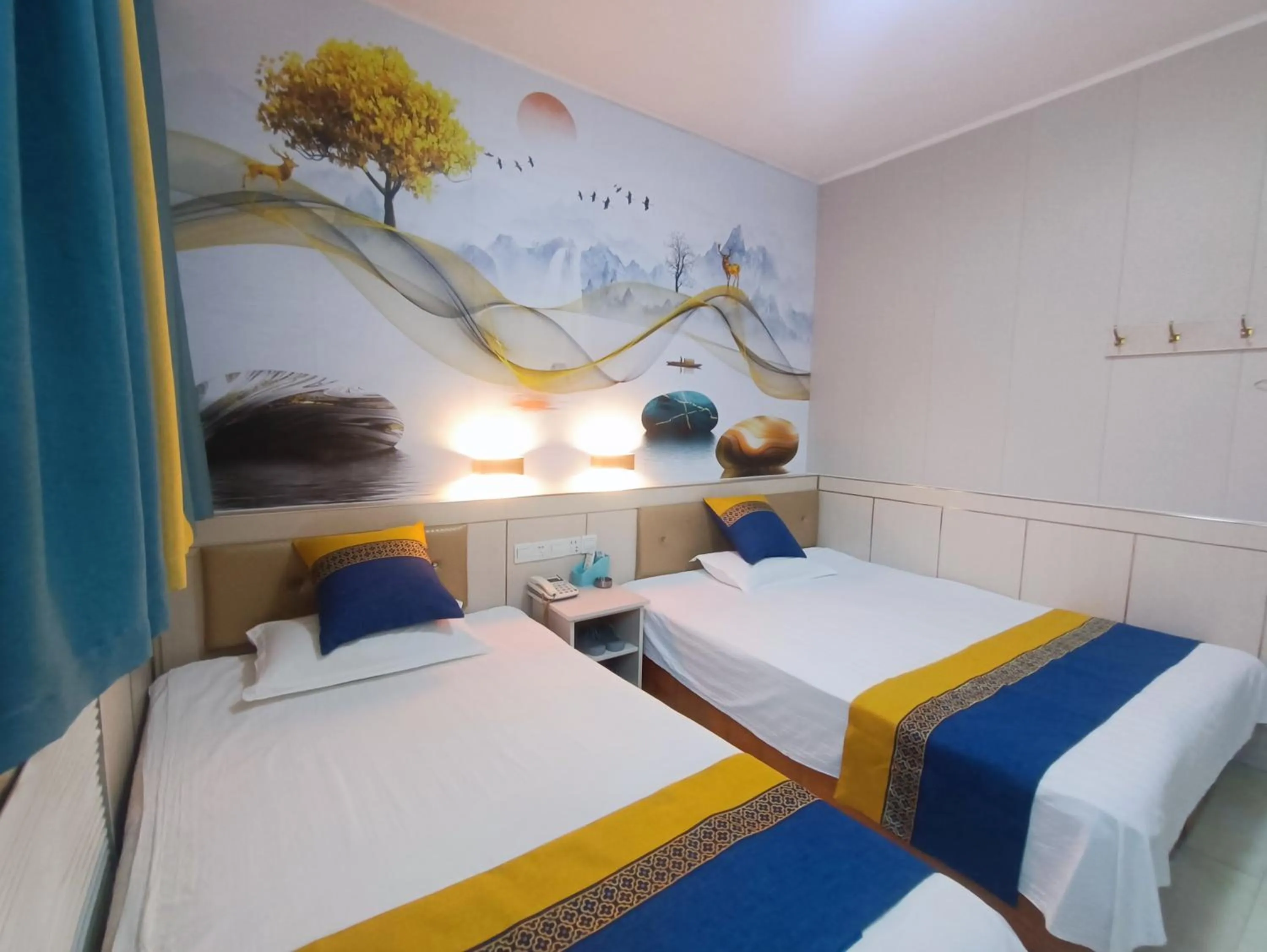 Bed in Qufu Garden Hotel