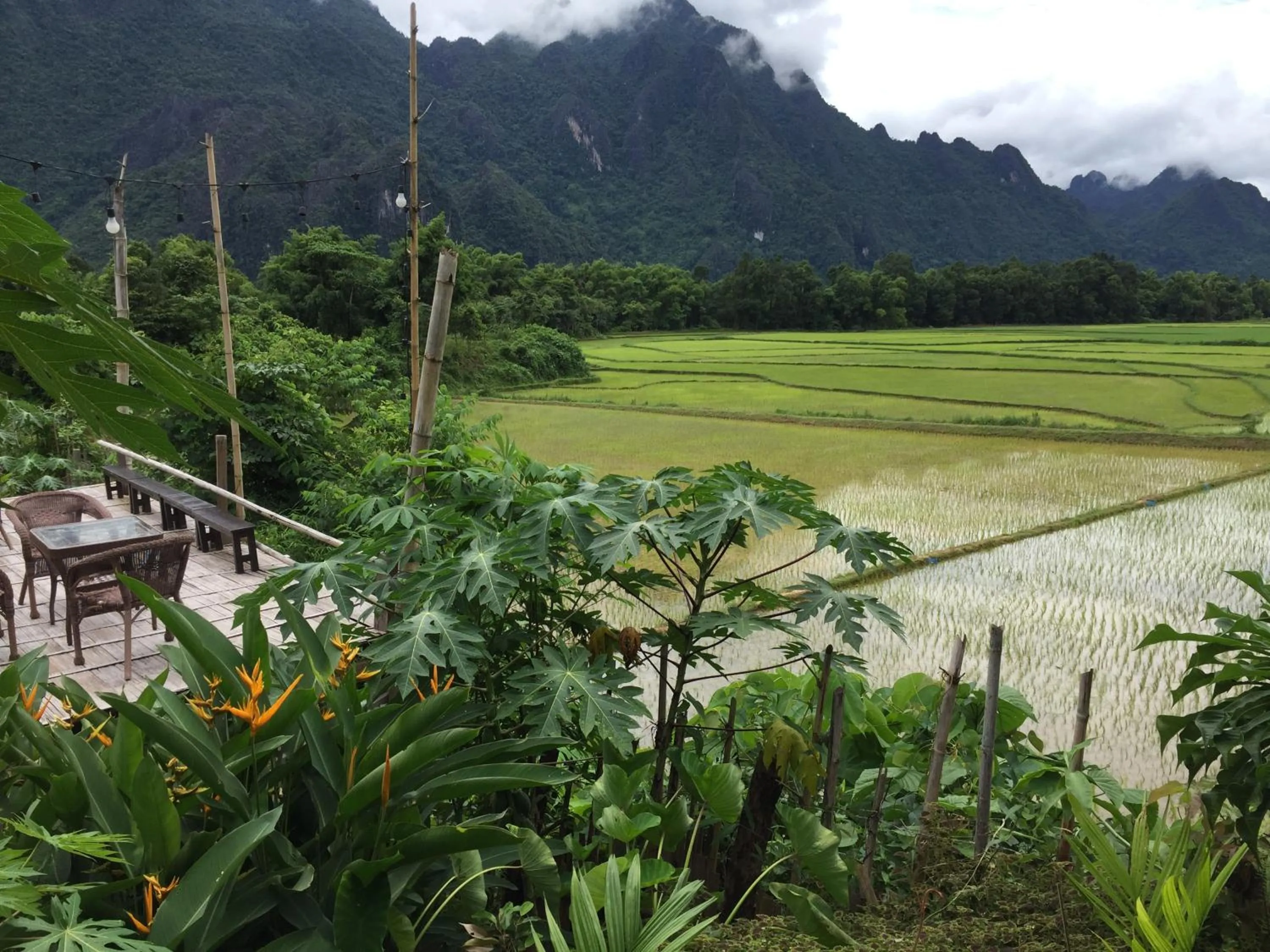 Natural landscape in Phoxay Ngam Resort
