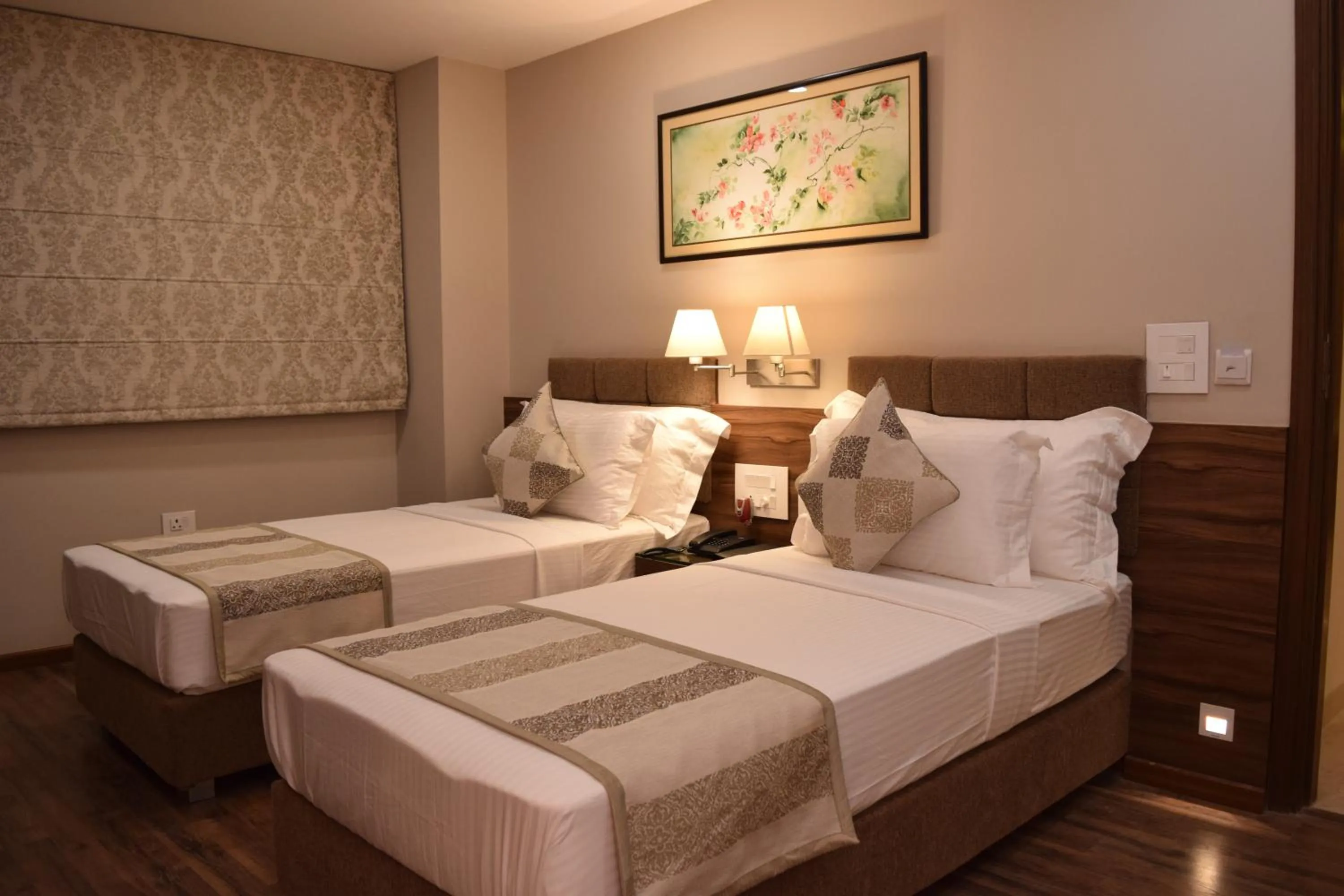 Bed in De Bougain Villa