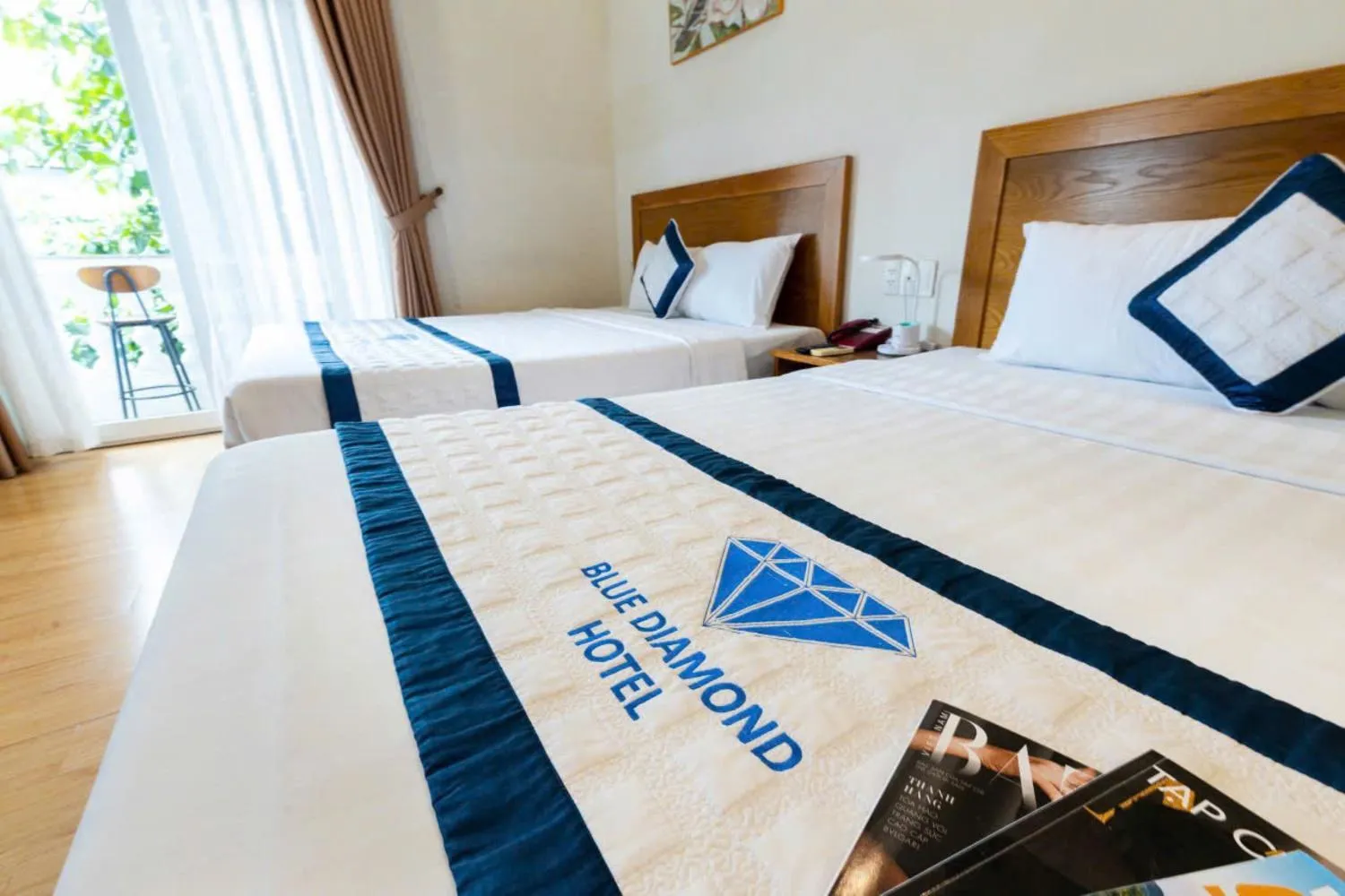 Photo of the whole room, Bed in Blue Diamond Airport Hotel