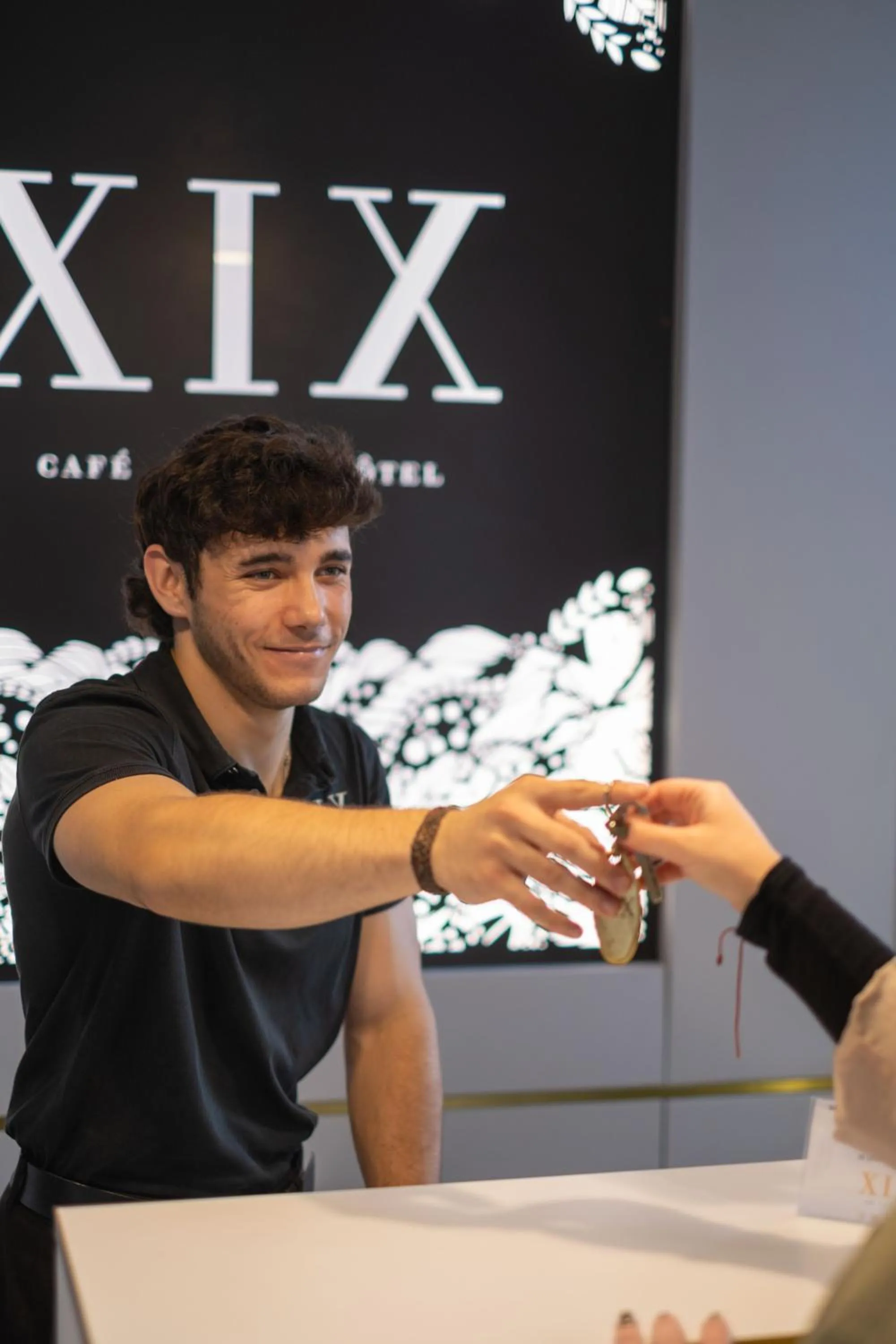 Lobby or reception in Hôtel le XIX