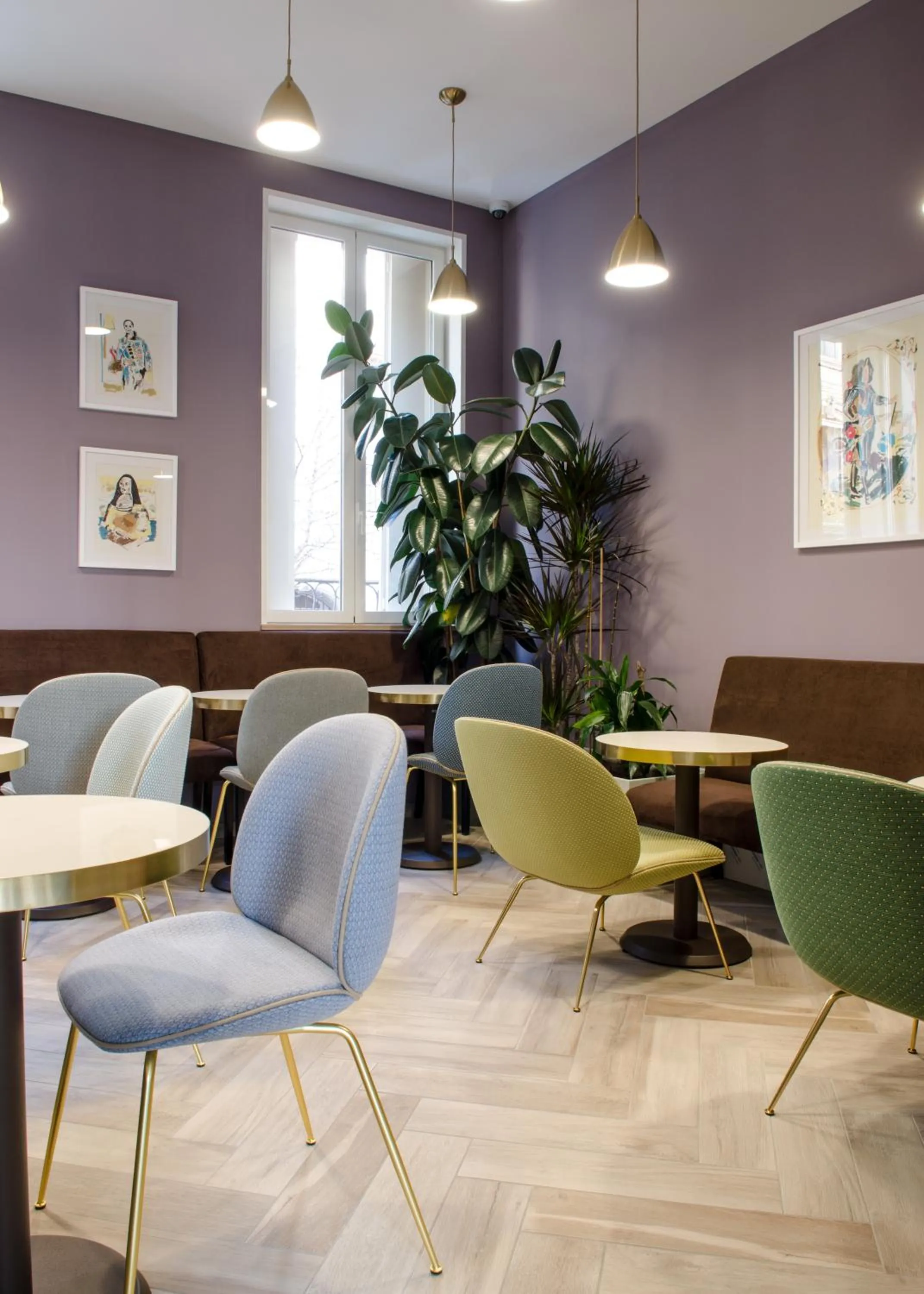 Living room in Hôtel le XIX