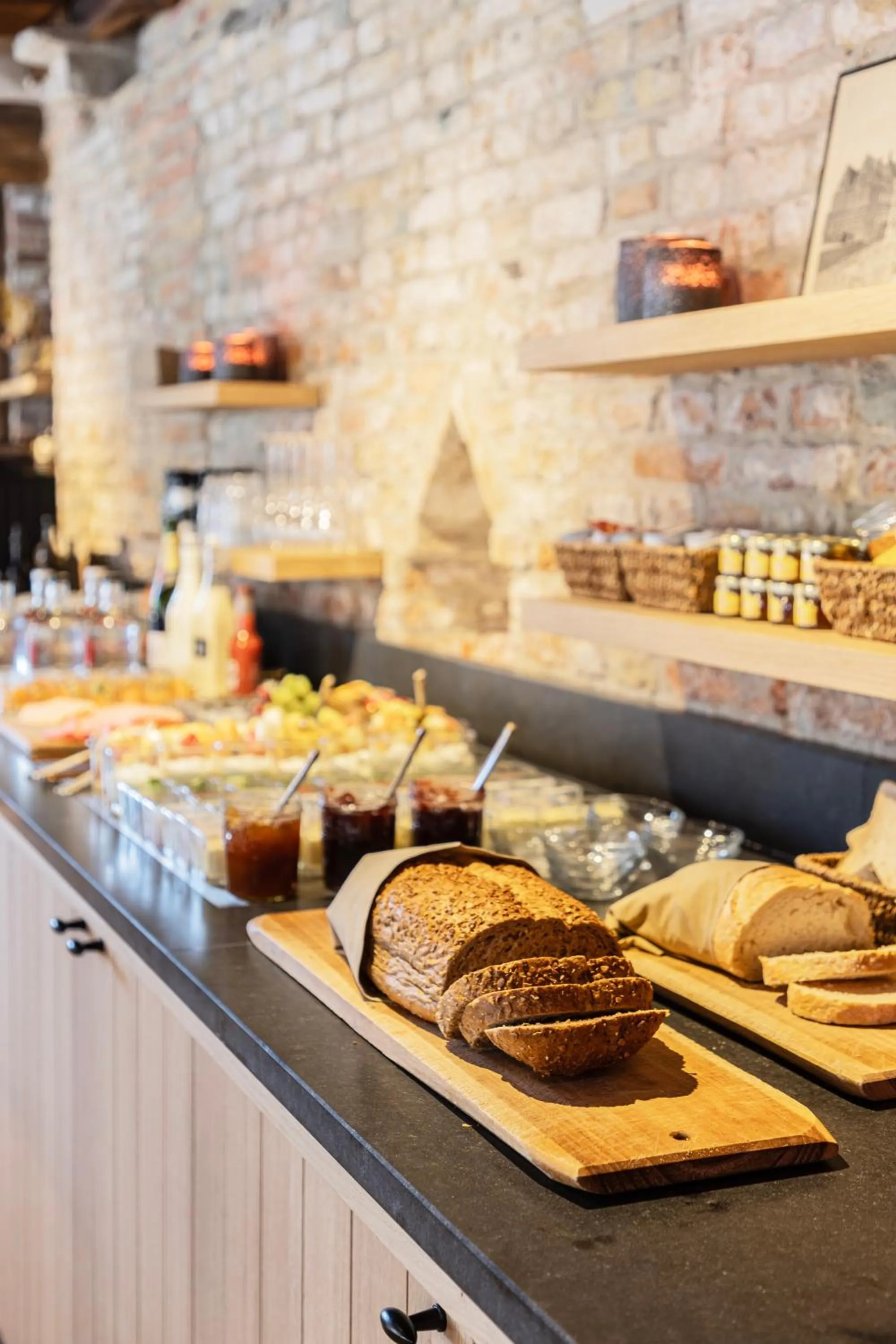 Buffet breakfast in Canal View Hotel Ter Brughe by CW Hotel Collection