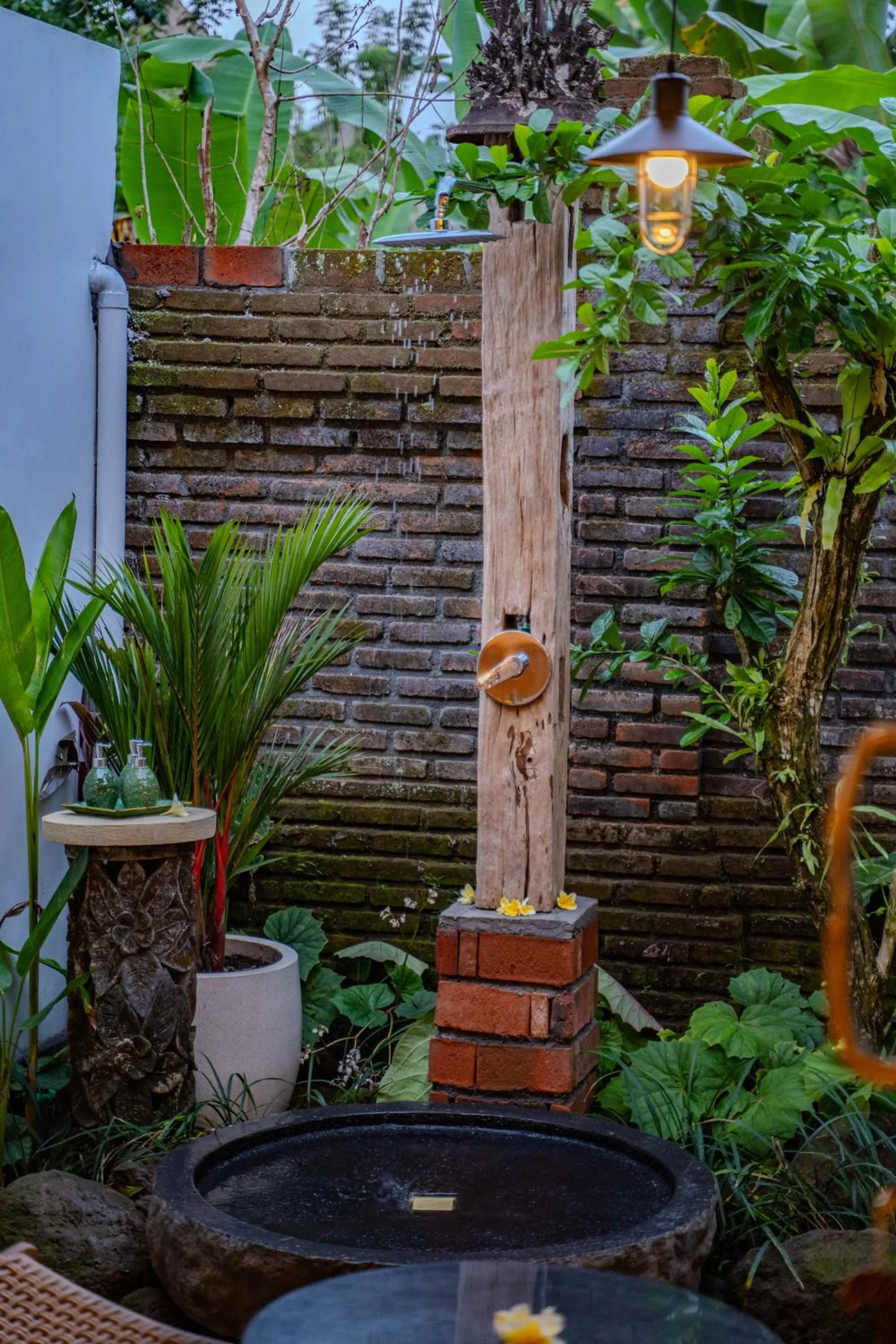 Open Air Bath in Imagine Bali