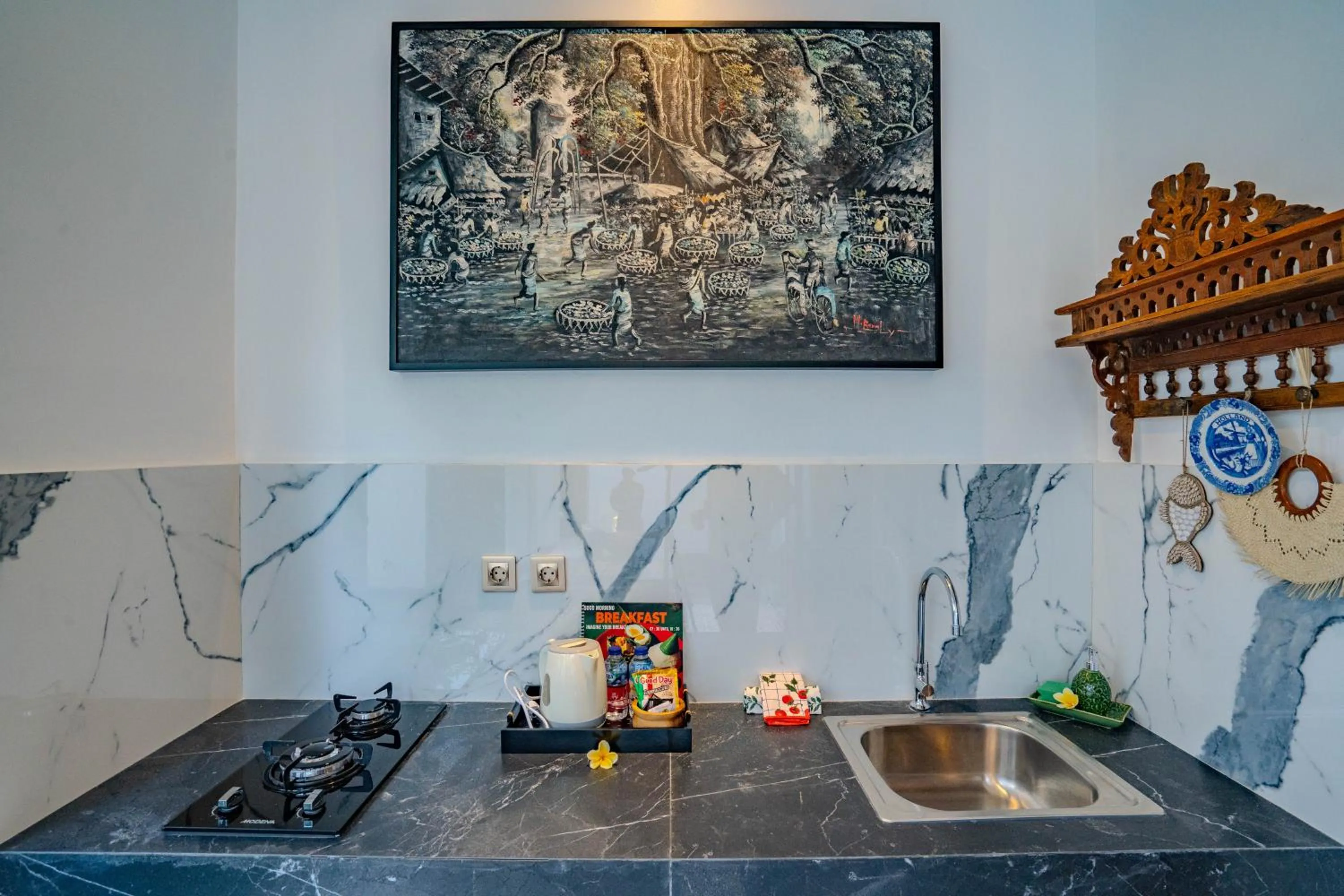 Kitchen or kitchenette in Imagine Bali