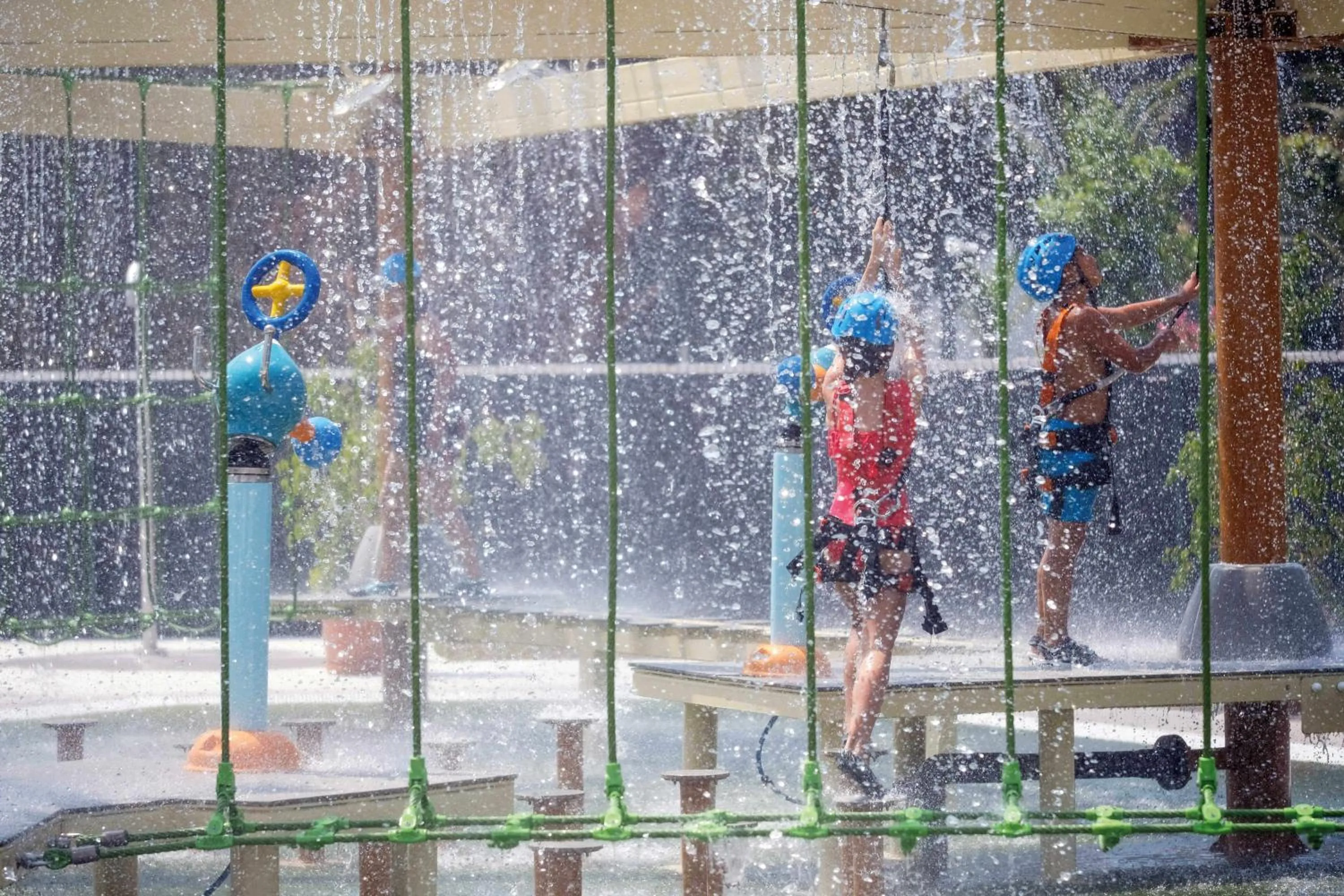 Aqua park in Paloma Orenda