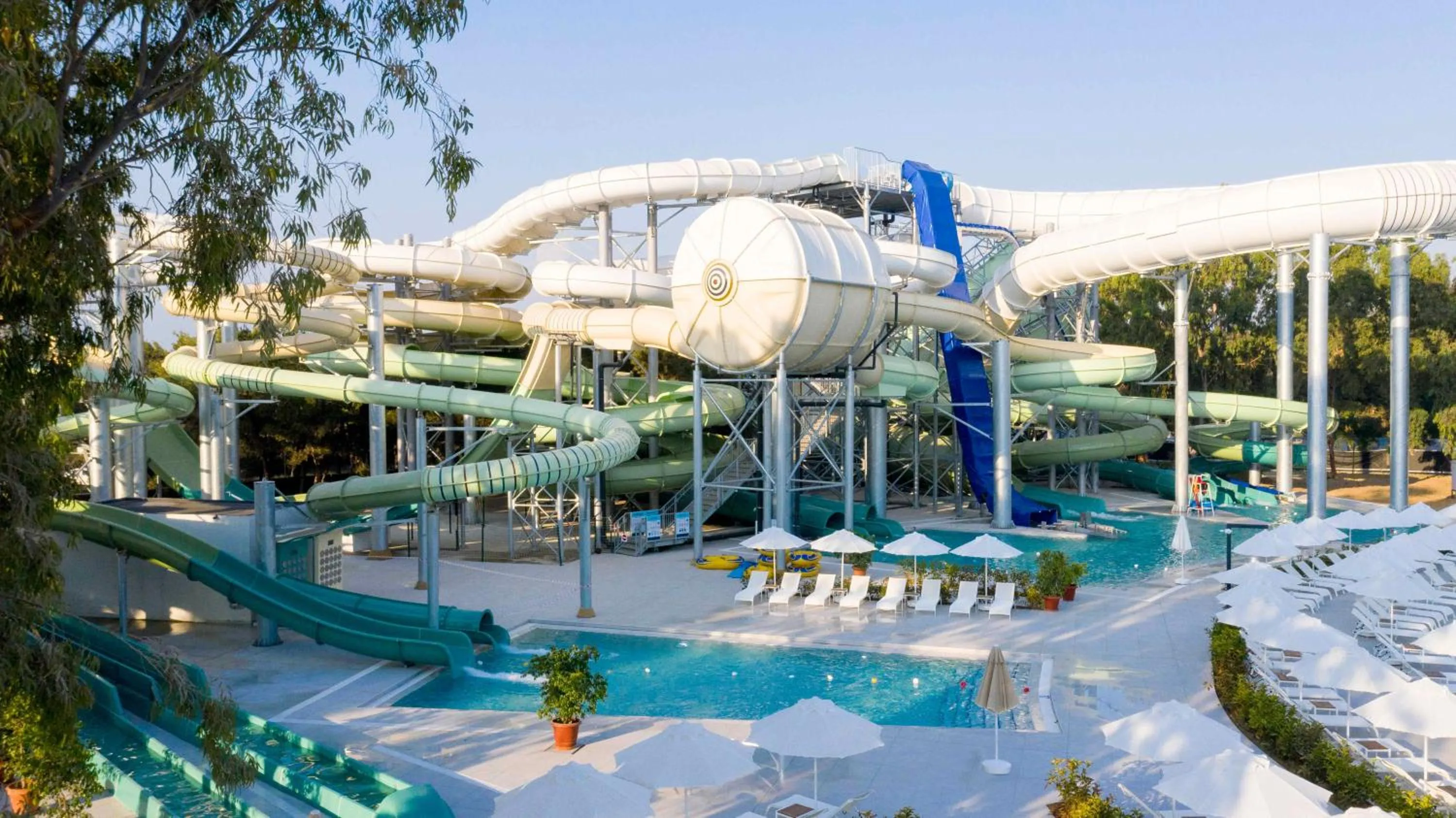 Aqua park in Paloma Orenda