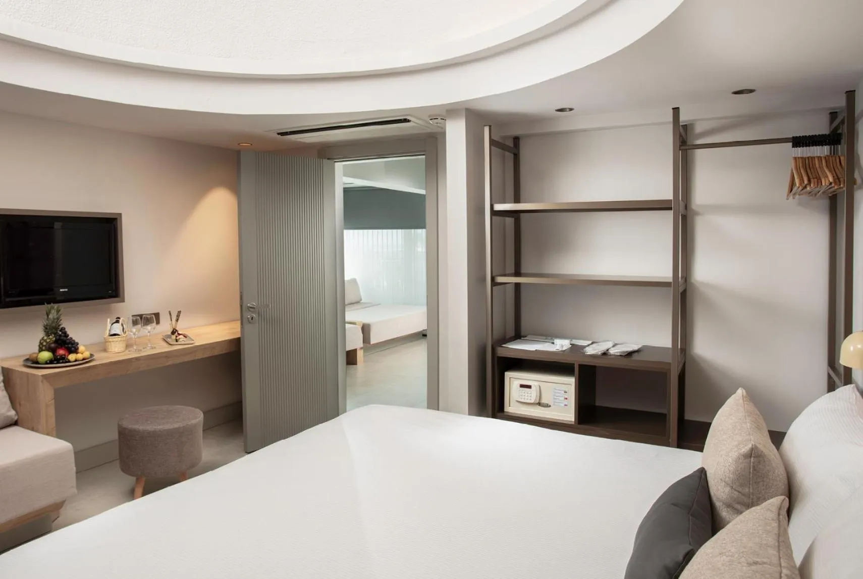 Living room, Bed in Paloma Orenda