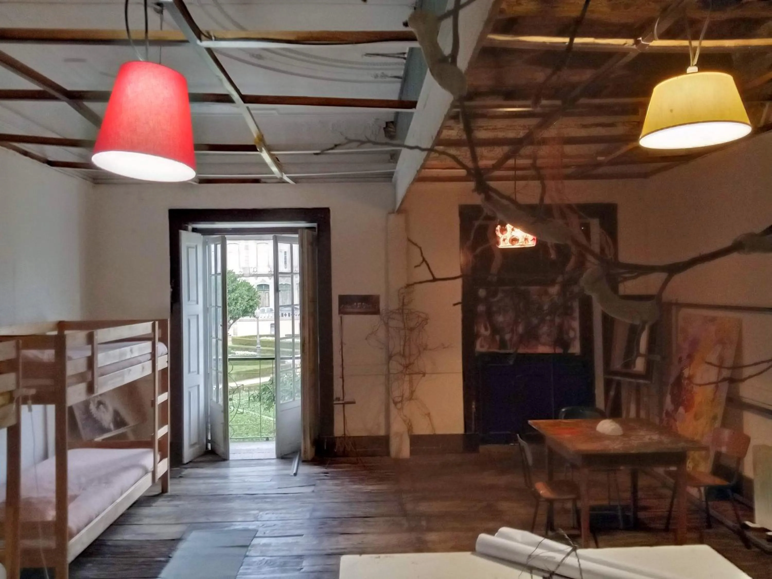 Decorative detail in Family Adams House Hostel