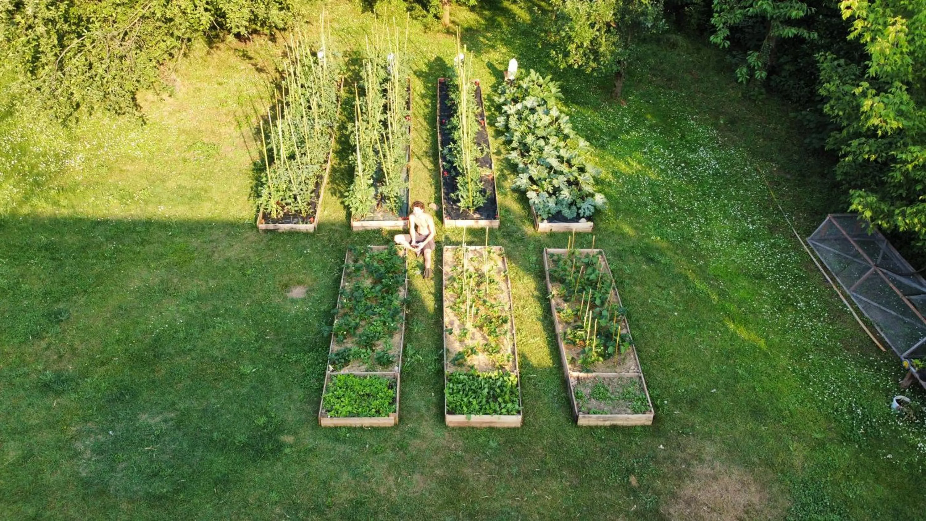 Garden in B&B via Roma