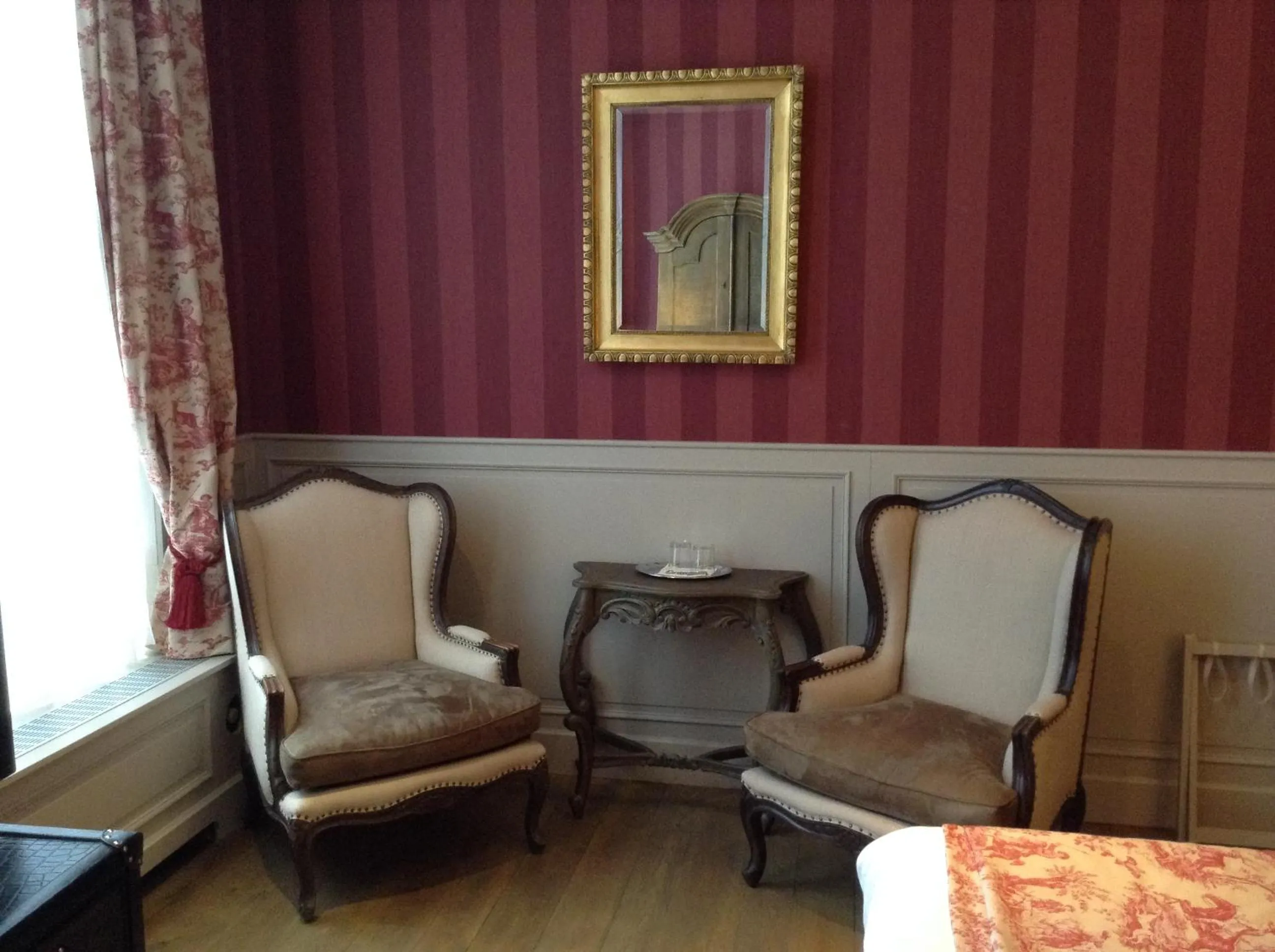 Seating area in Hotel Patritius