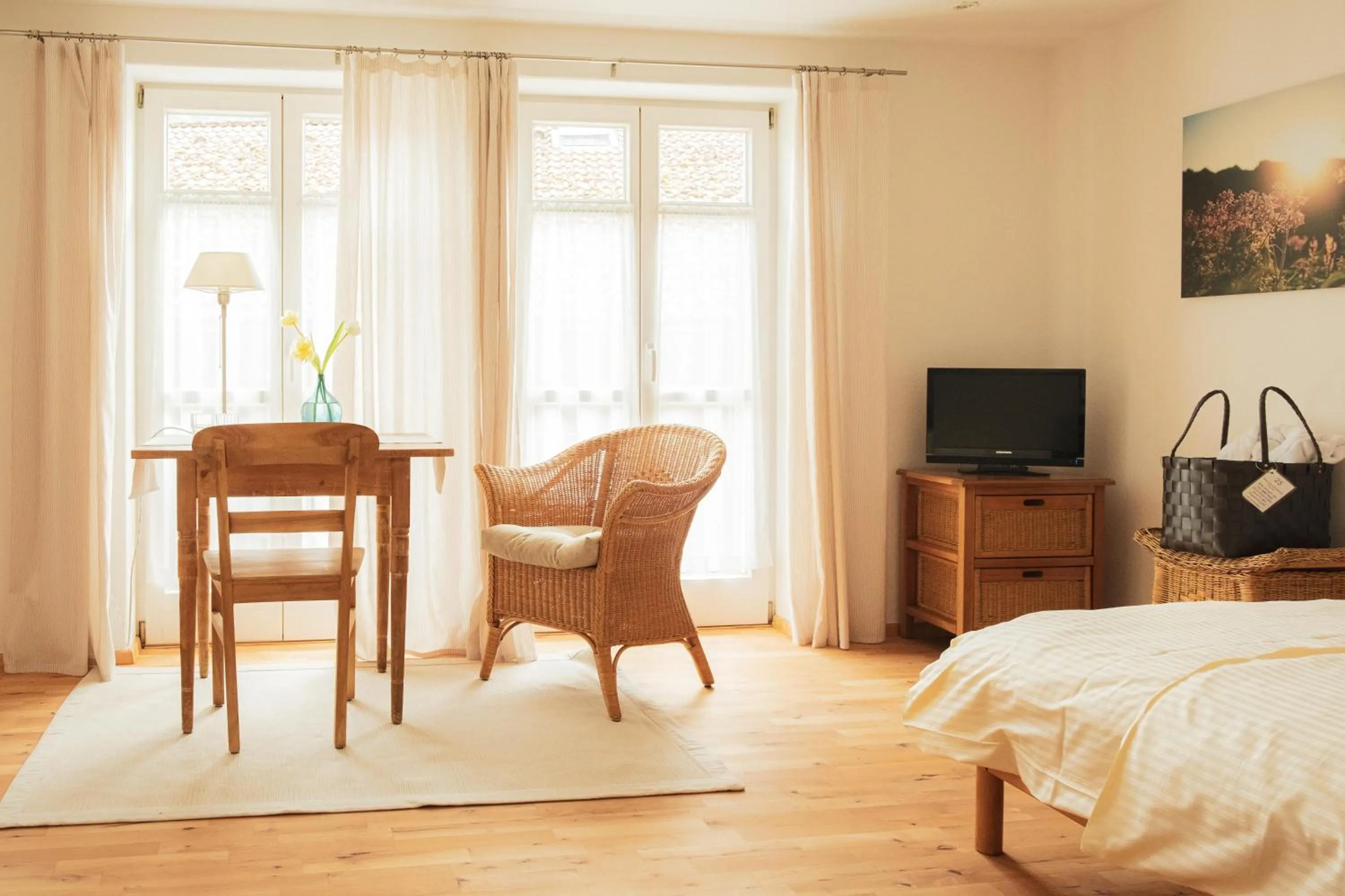 Bed in Landhaus Alger