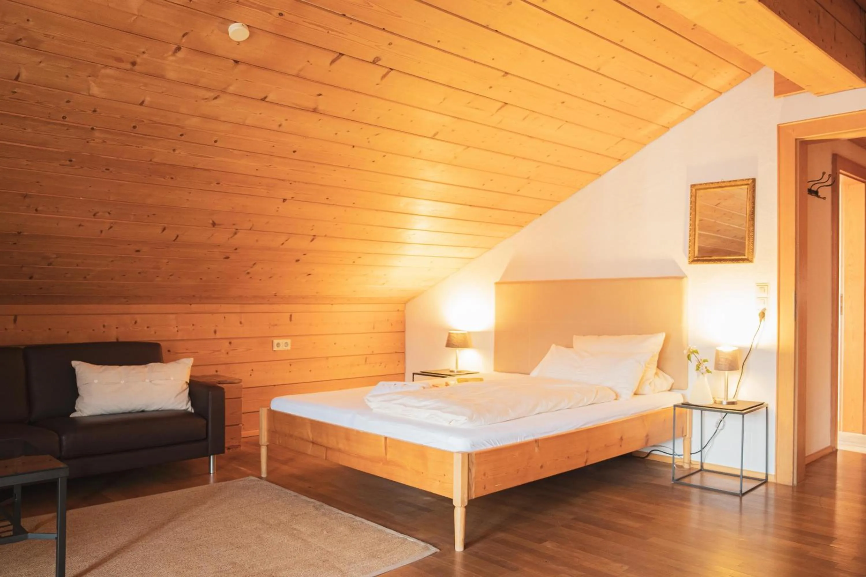 Bed in Landhaus Alger