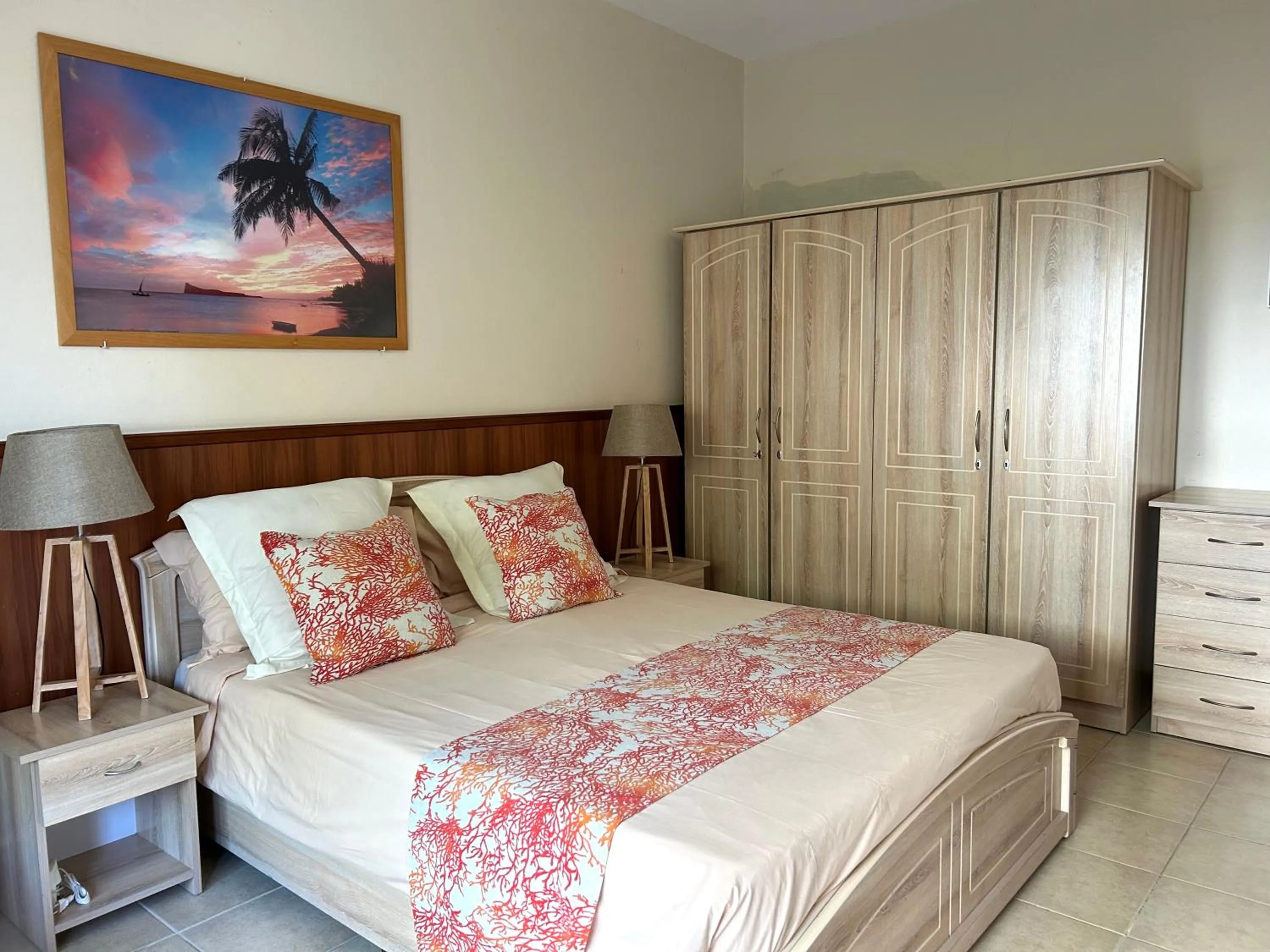 Bed in Blue Beryl Guest House